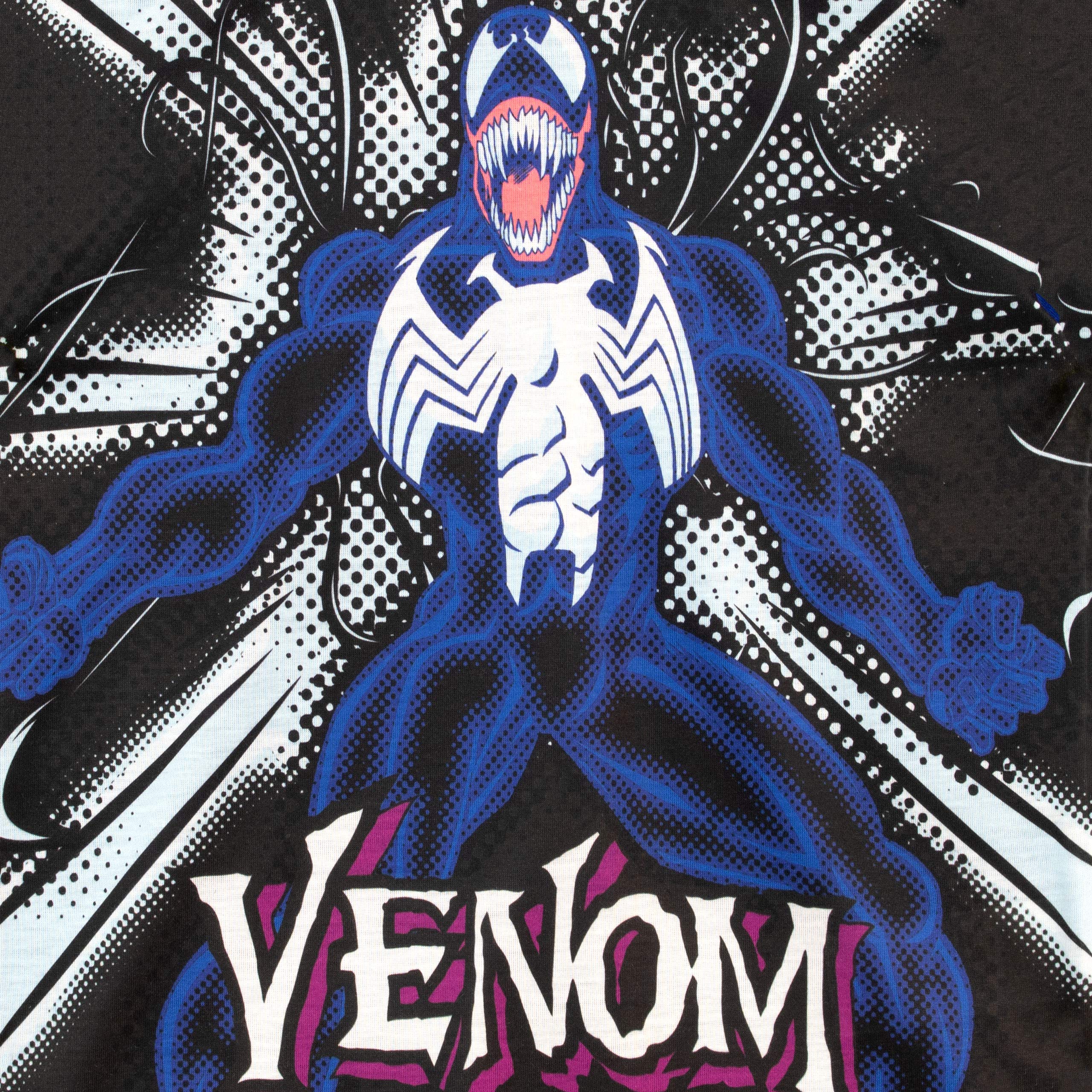 marvel-t-shirt-venom-gar-on-noir-12-13-ans-manches-courtes image 2