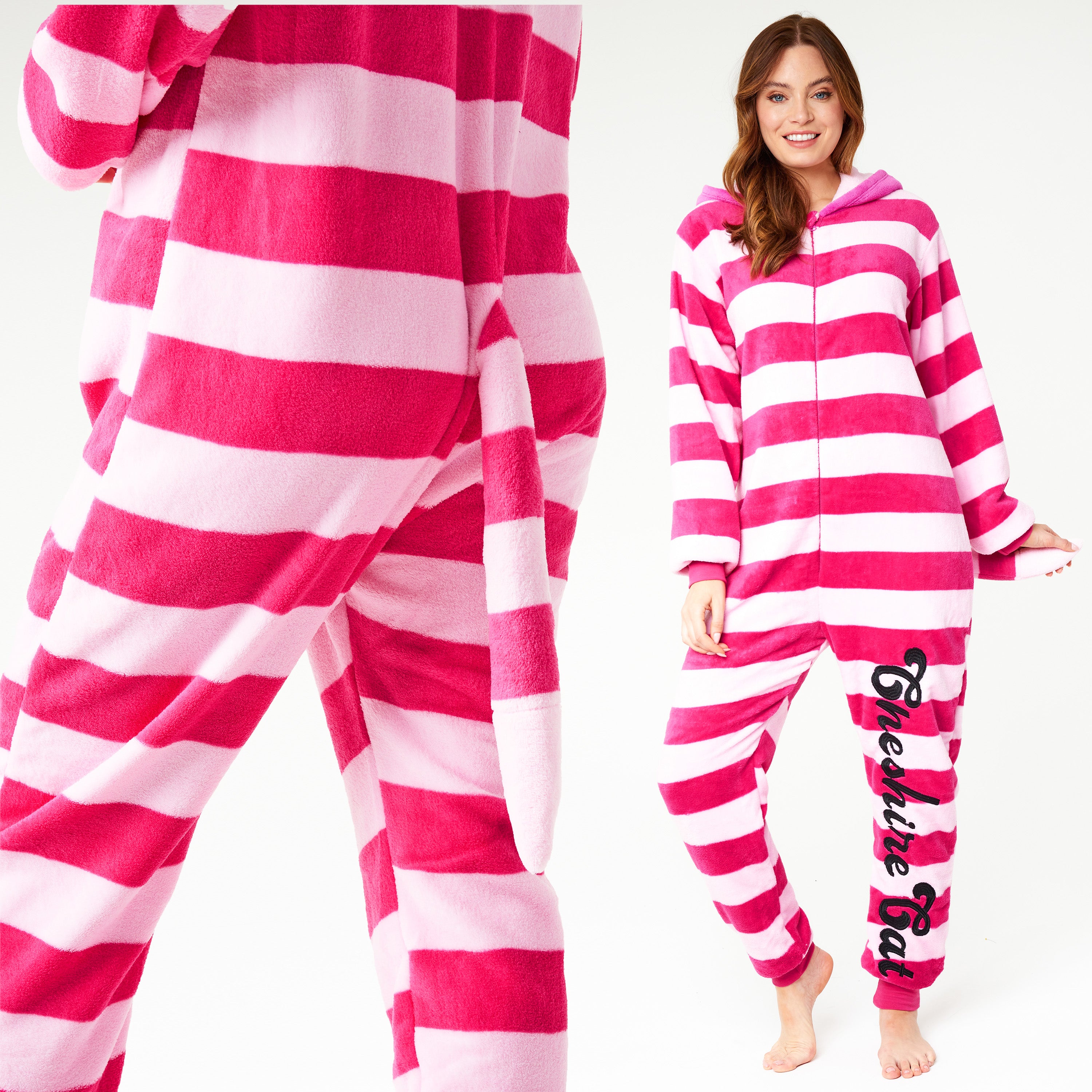 get-trend-disney-cheshire-cat-combinaison-polaire-femme-s-xl image 5