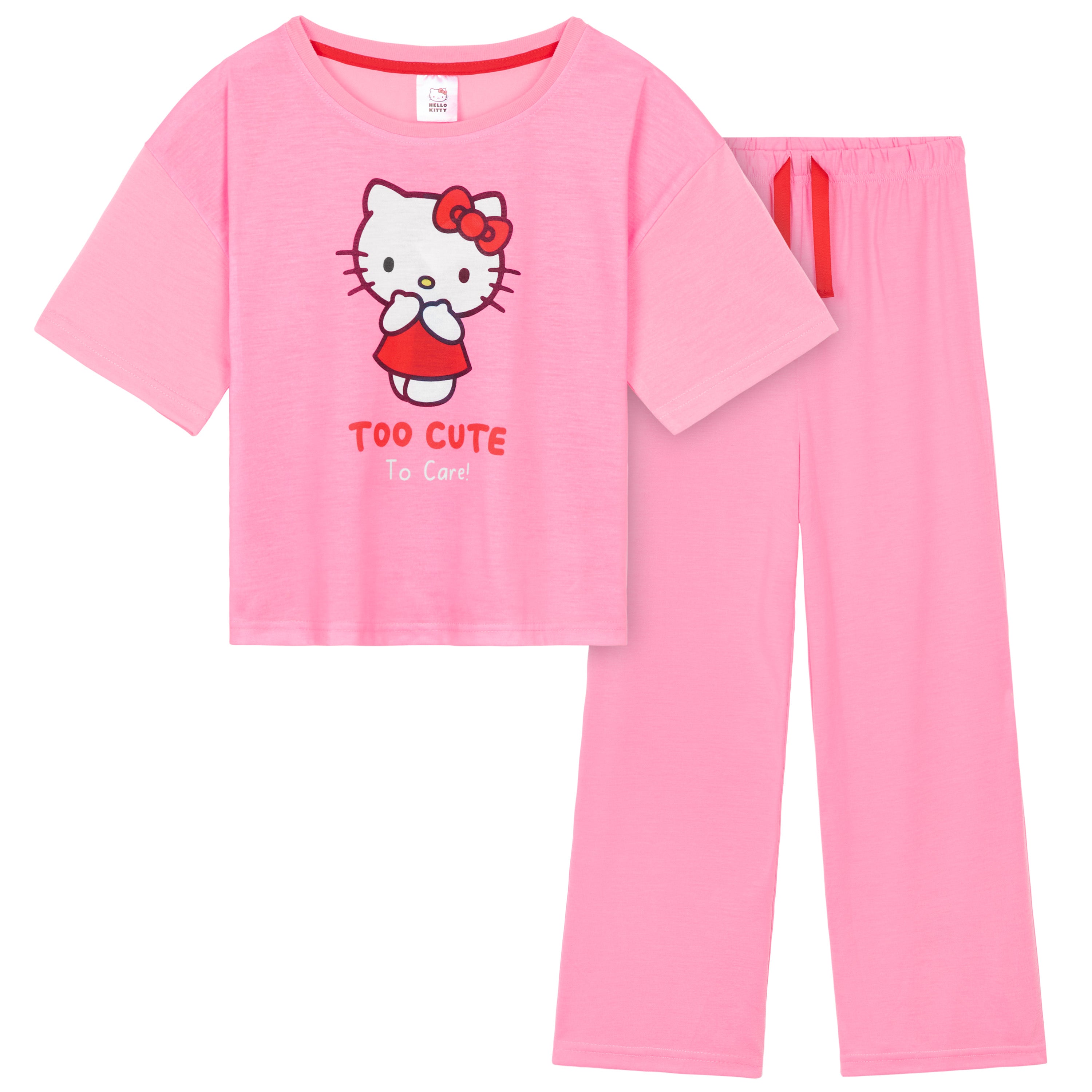 hello-kitty-ensemble-pyjama-fille-9-10-ans-doux-2-pi-ces image 1