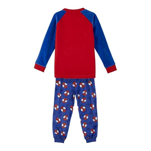 marvel-pyjama-spidey-long-jersey-enfant-3-ans-bleu image 6