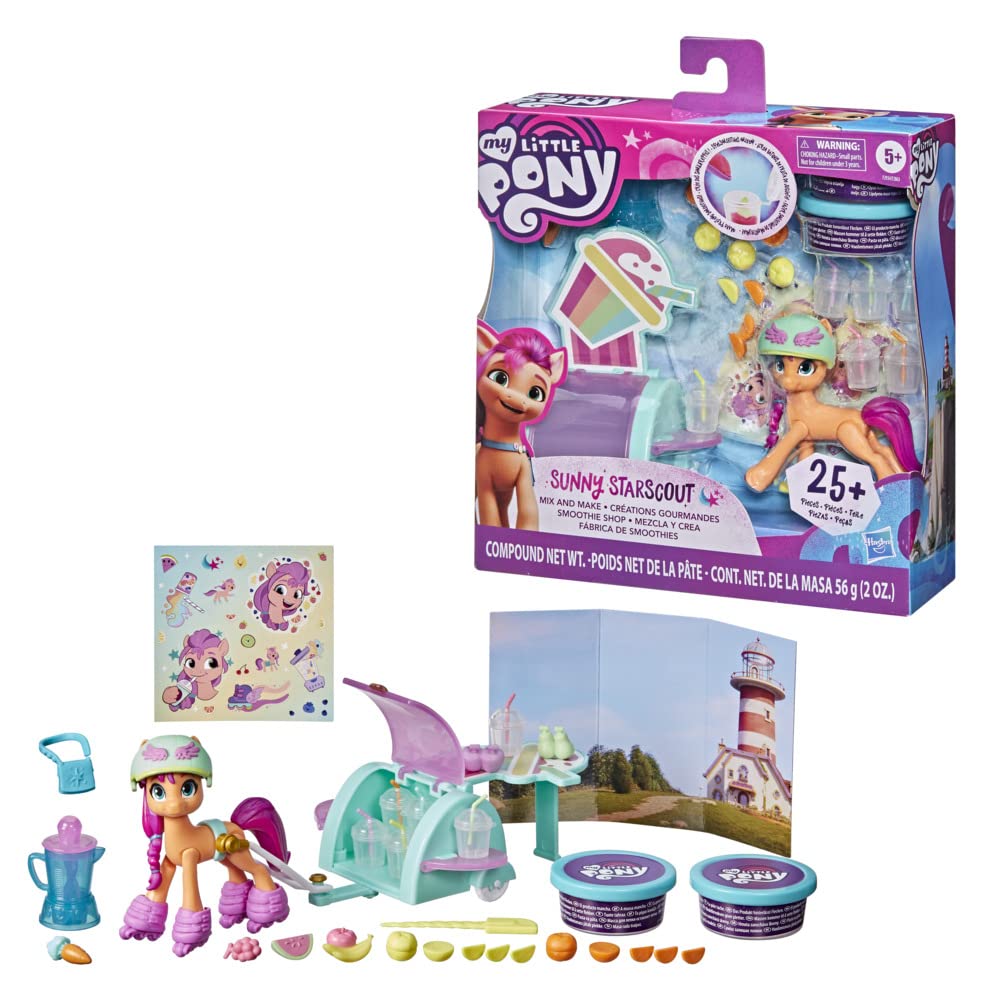 my-little-pony-new-generation-sparkling-scenes-sunny-coffret-f2934 image 3
