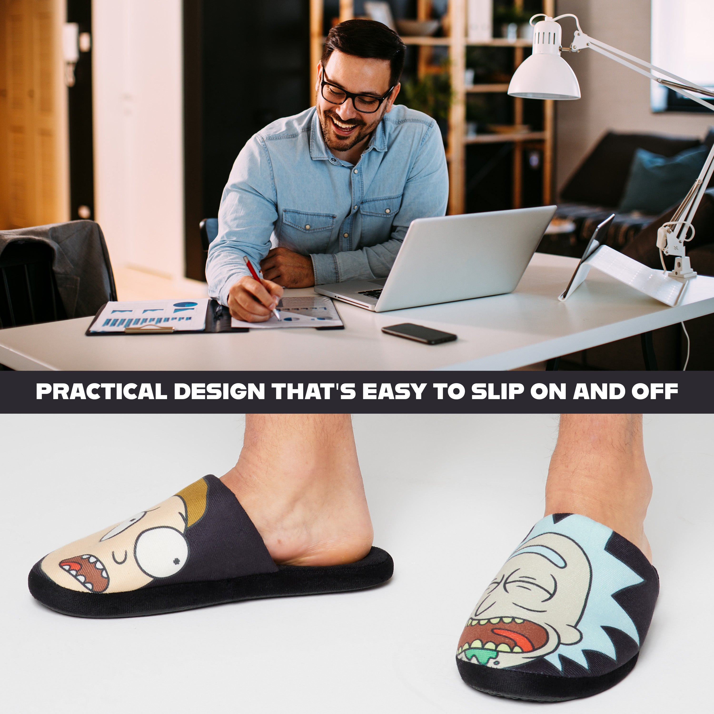 rick-and-morty-pantoufles-homme-mules-7-8-uk-interieur image 3