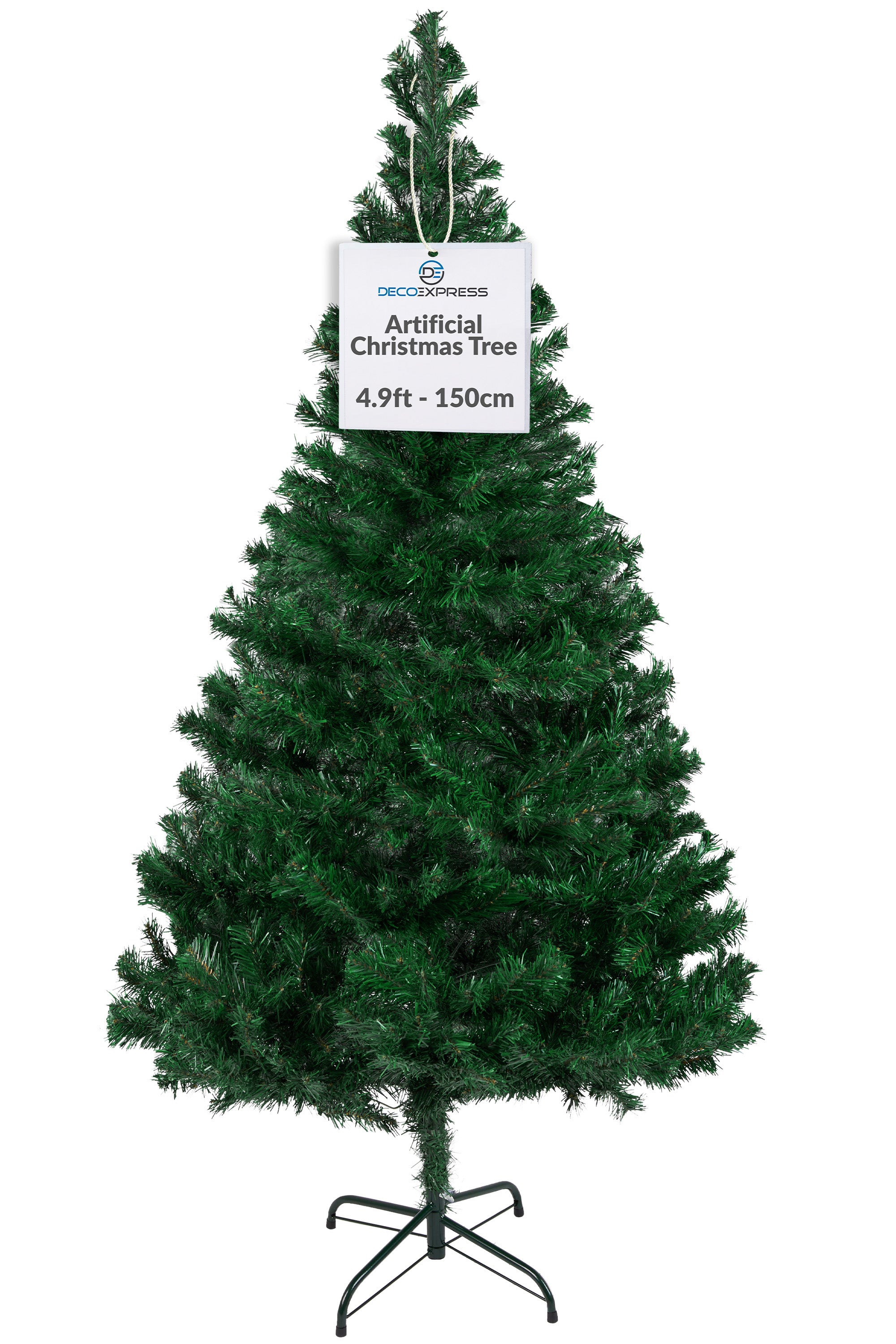 deco-express-sapin-no-l-artificiel-vert-150-cm-pied-m-tal image 1