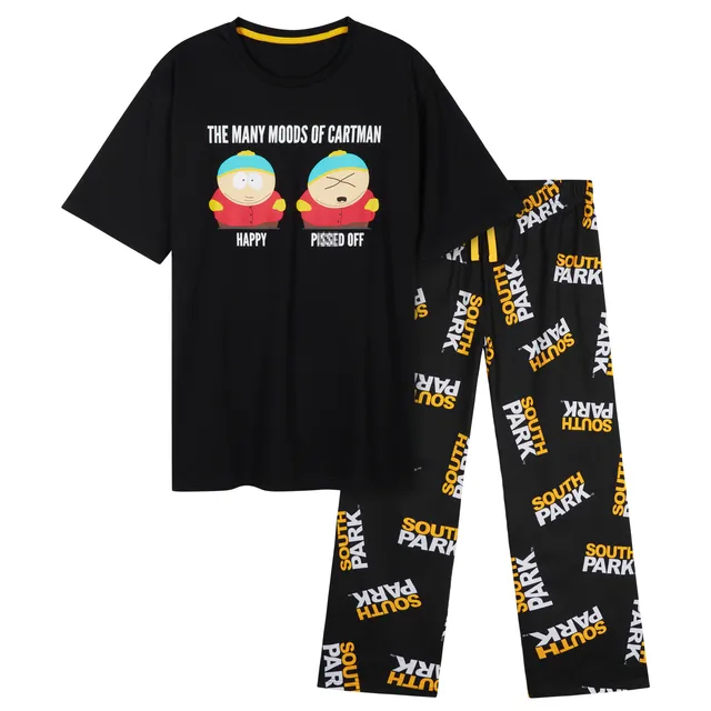 south-park-pyjama-homme-coton-2-pi-ces-t-shirt-pantalon image 1