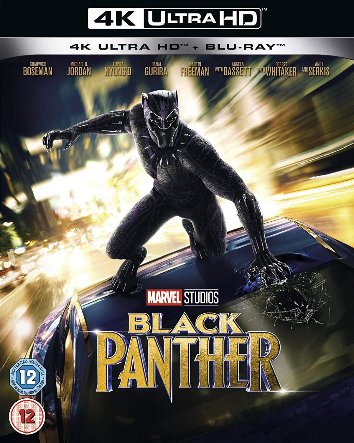 marvel-video-black-panther-blu-ray-4k-ultra-hd-version-fran-aise image 1