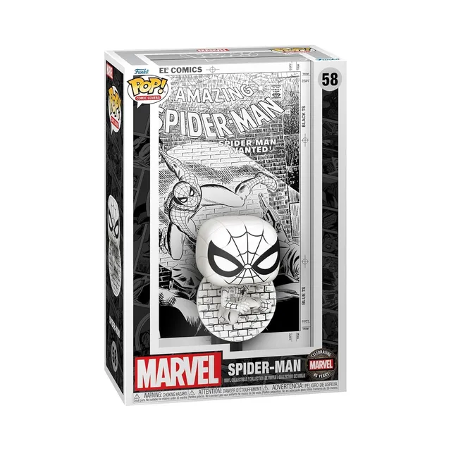 funko-pop-comic-cover-spider-man-marvel-85-ans image 1