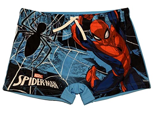 marvel-spider-man-maillot-bain-enfant-5-ans-bleu image 3