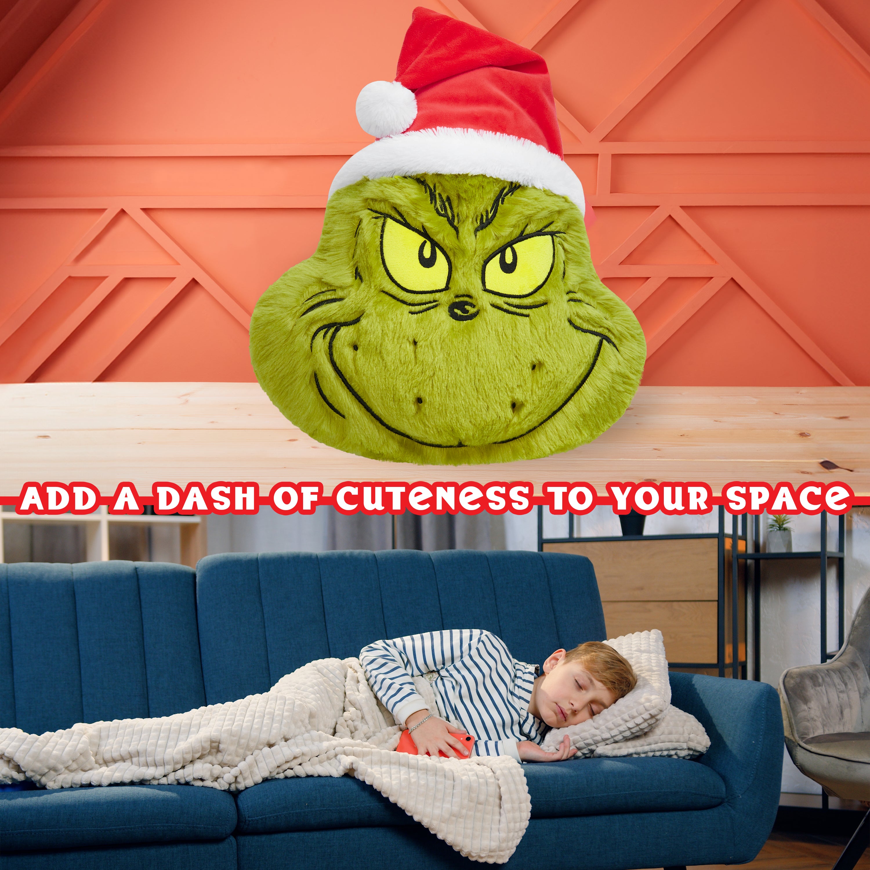 le-grinch-coussin-peluche-3d-52-cm-no-l image 4