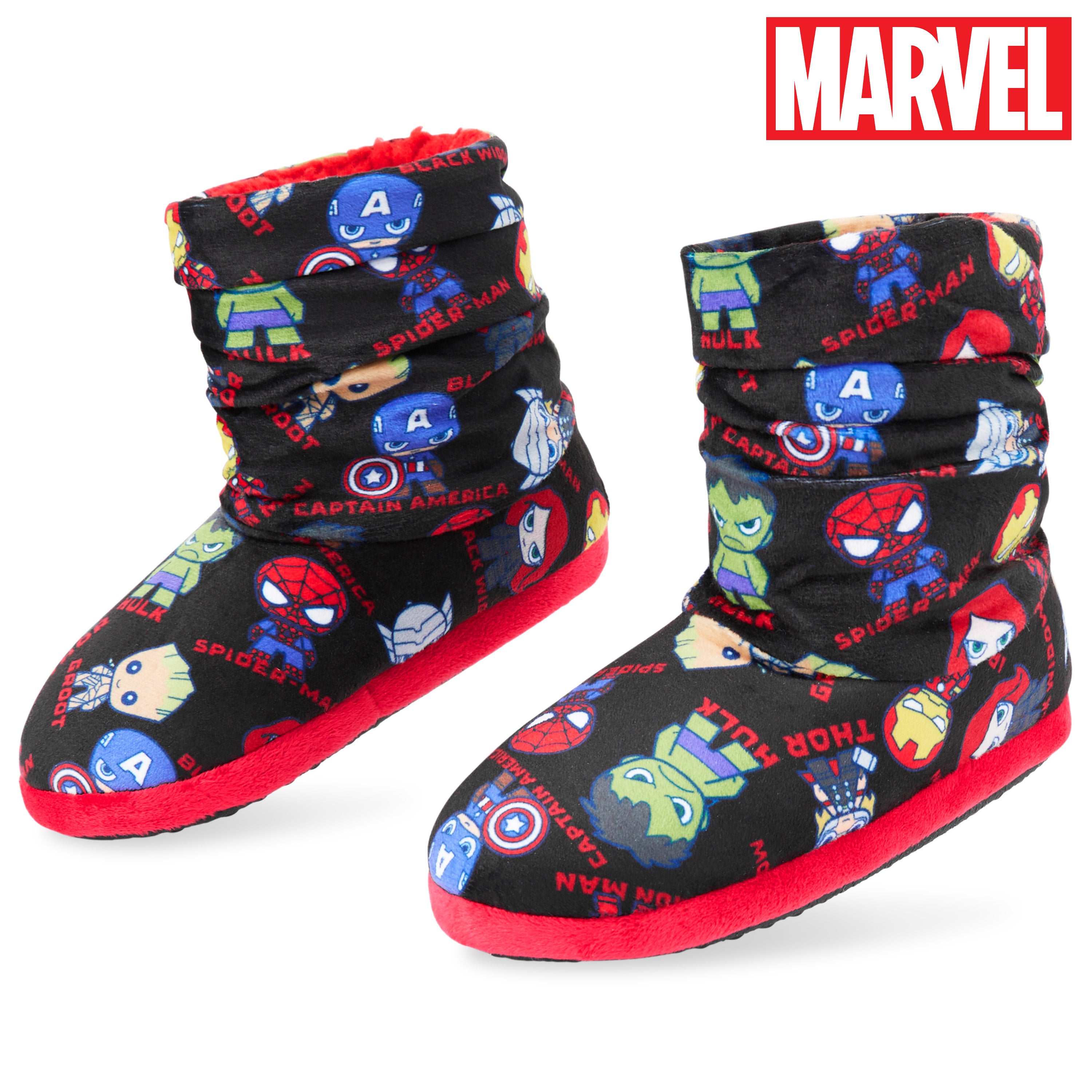 marvel-avengers-chaussons-bottes-gar-on-fourr-s-antid-rapants image 4