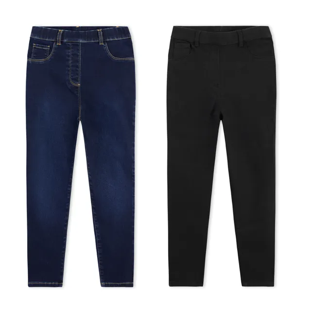 get-trend-citycomfort-jegging-3-4-femme-noir-taille-haute image 1