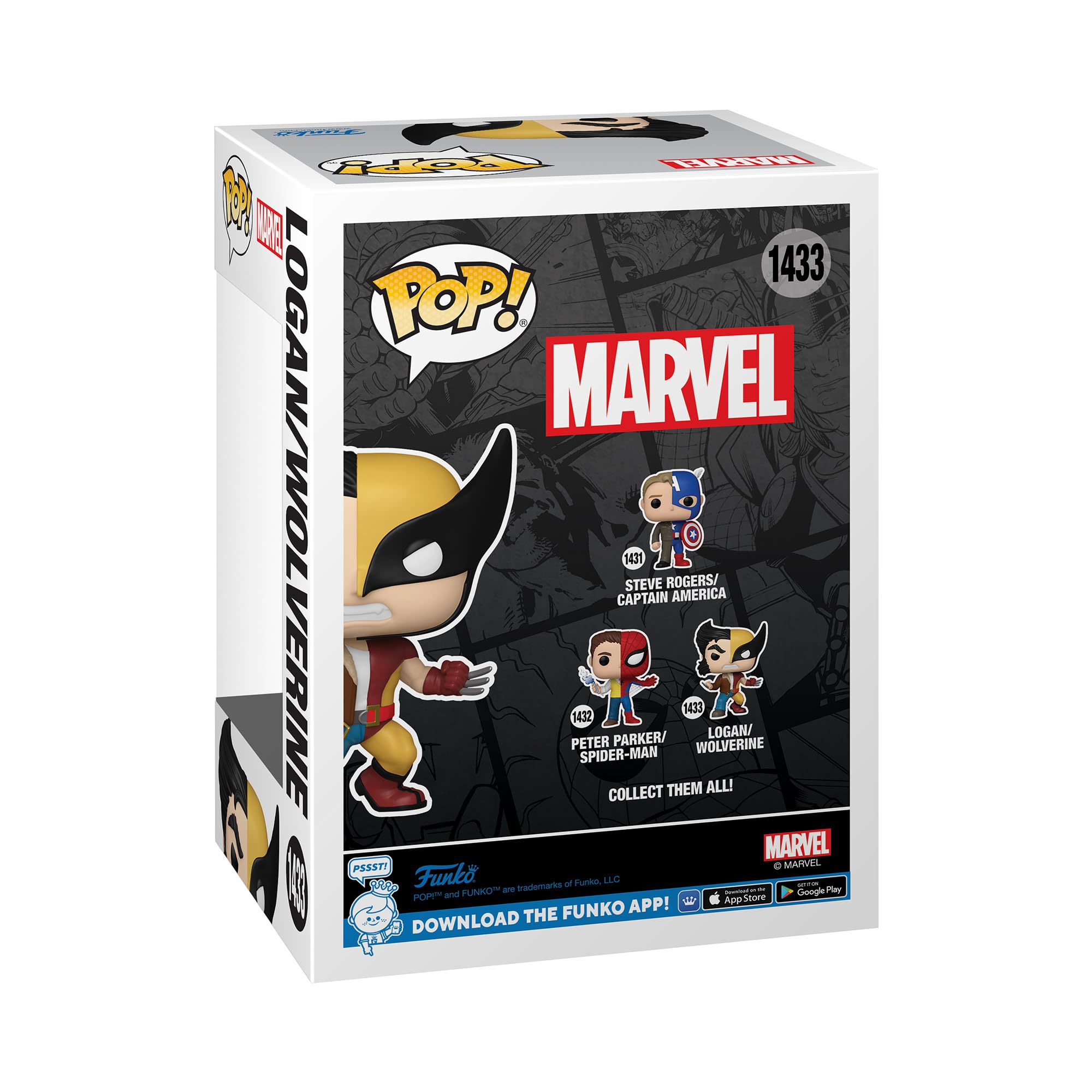 funko-pop-split-wolverine-logan-figurine-vinyle-9-5cm image 3
