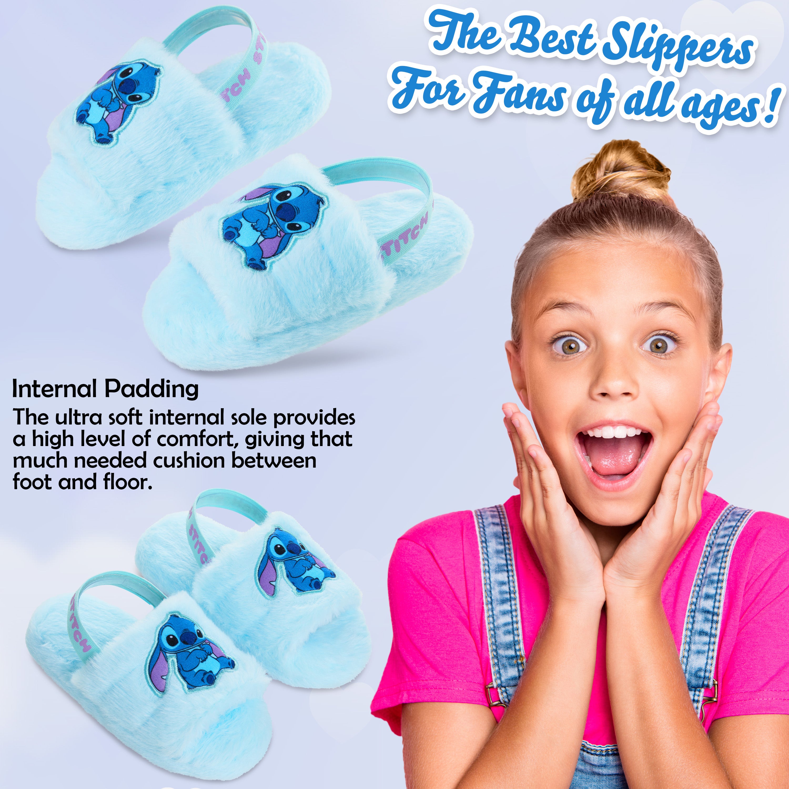 disney-stitch-girls-mules-pantoufles-duveteuses-fille-stitch-achat image 5