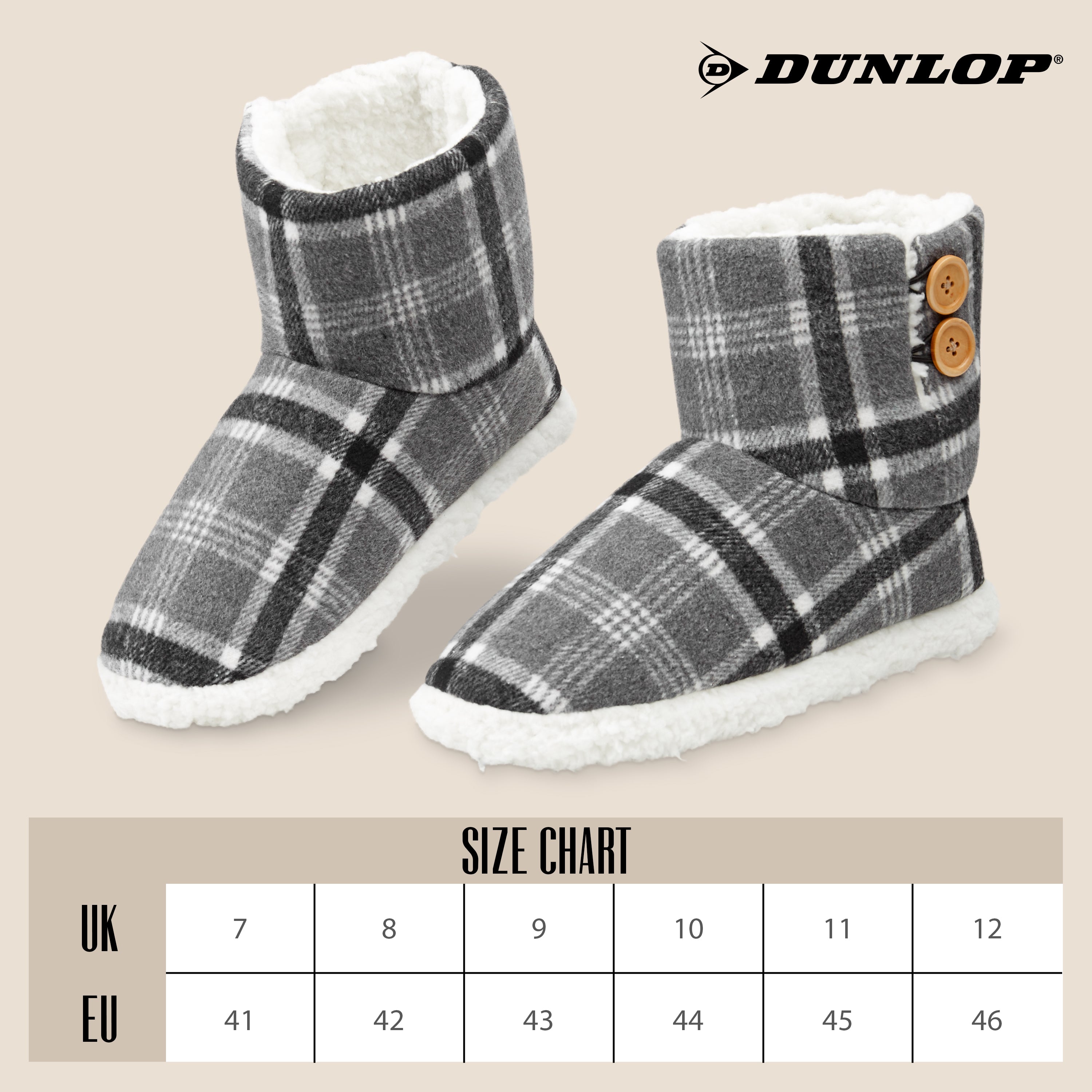 dunlop-chaussons-homme-bottines-m-moire-chaude-7-12 image 7