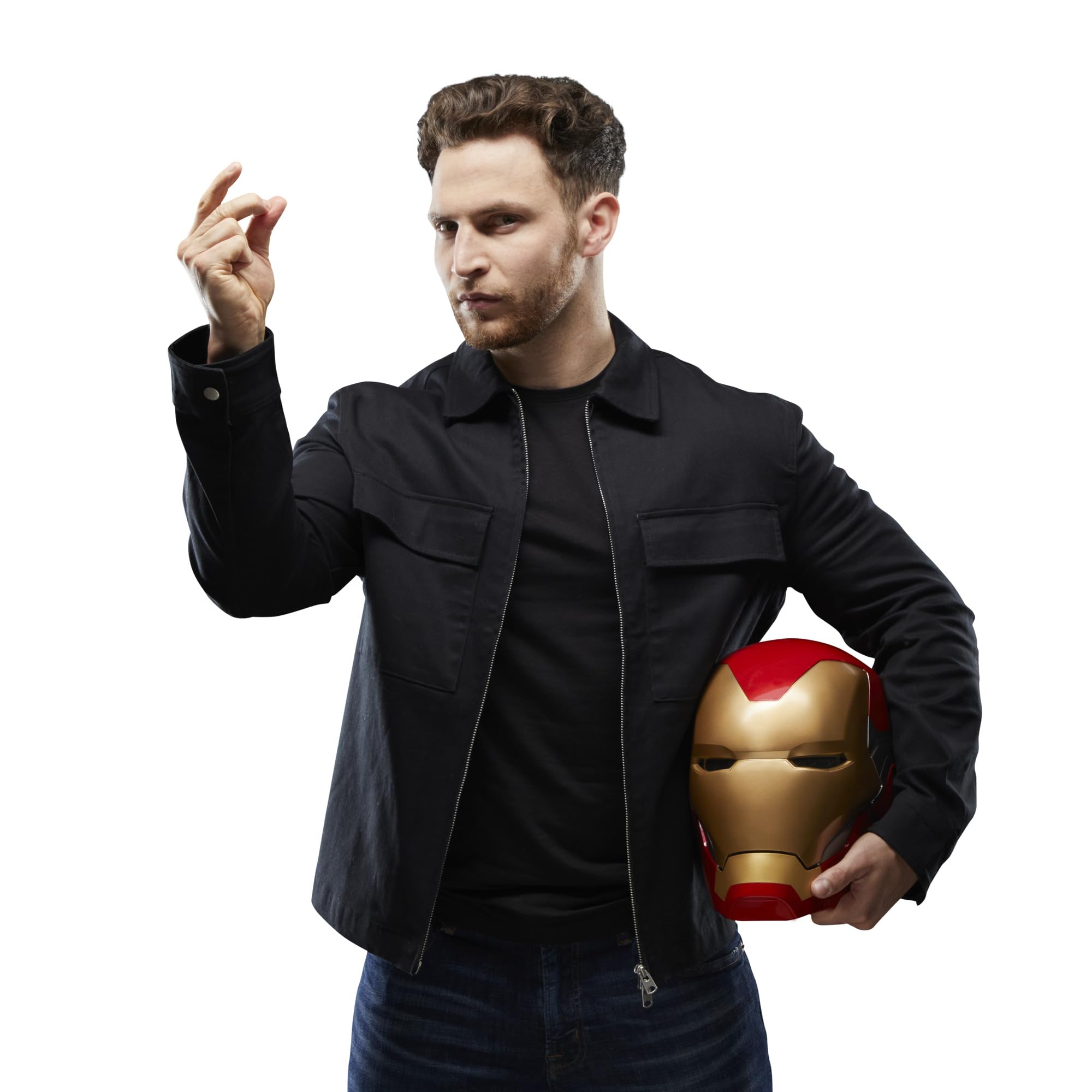 marvel-legends-casque-iron-man-mark-85-lectronique-led-endgame image 7