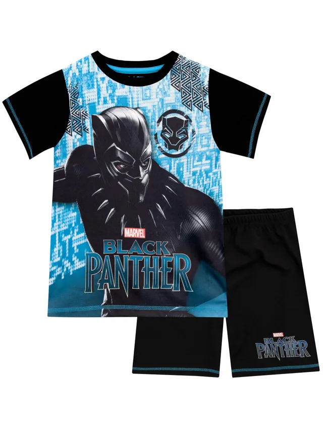 marvel-black-panther-pyjama-gar-on-noir-11-12-ans image 1