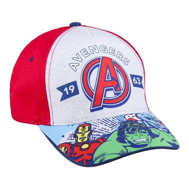 marvel-avengers-casquette-gar-on-rouge-r-glable image 1