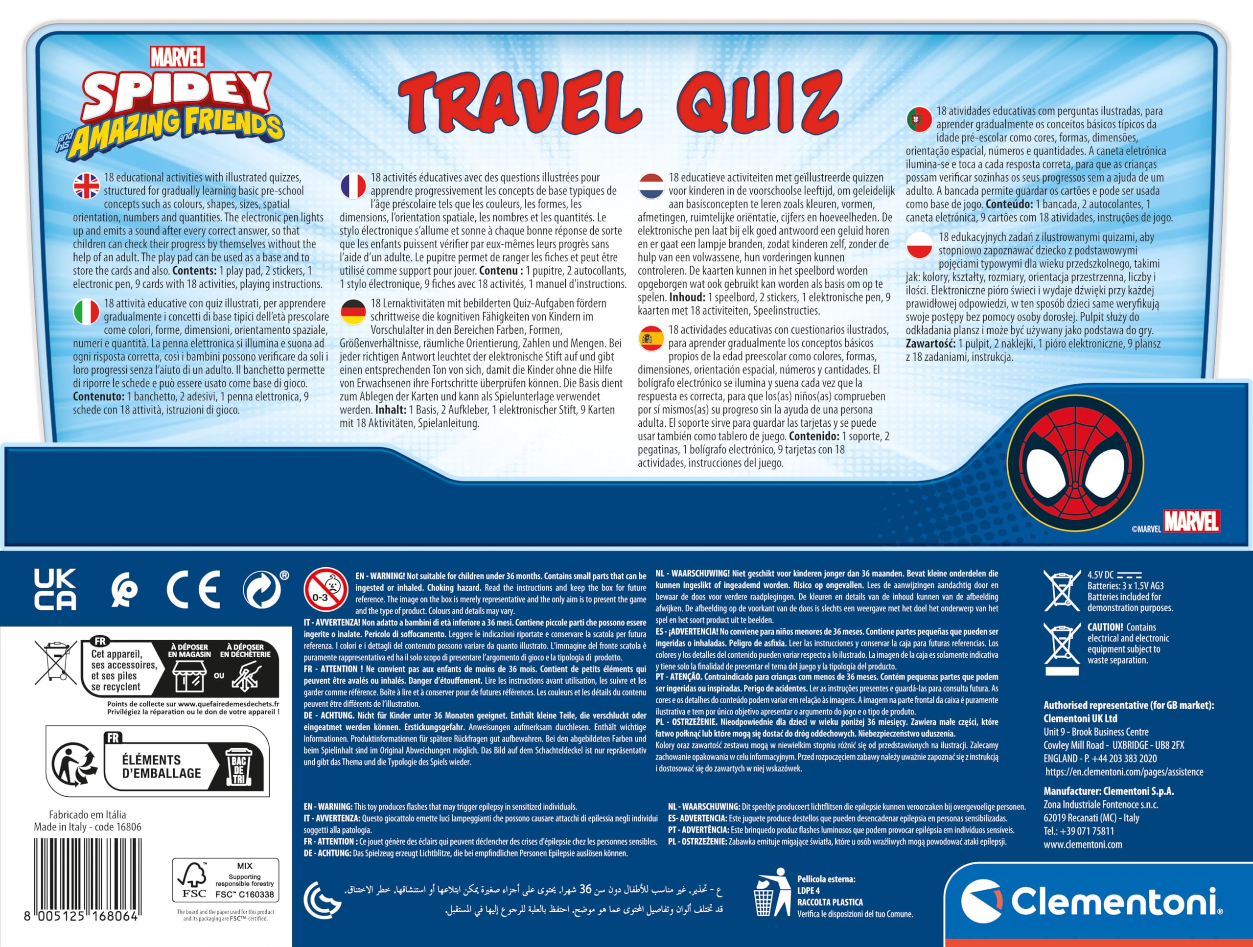 marvel-spidey-quiz-travel-jeu-ducatif-4-ans-clementoni image 3
