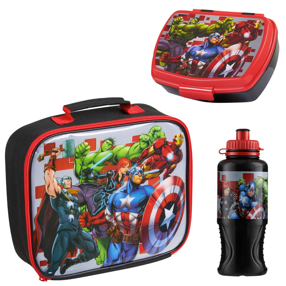 marvel-avengers-set-go-ter-3-pi-ces-isotherme-430-ml image 1