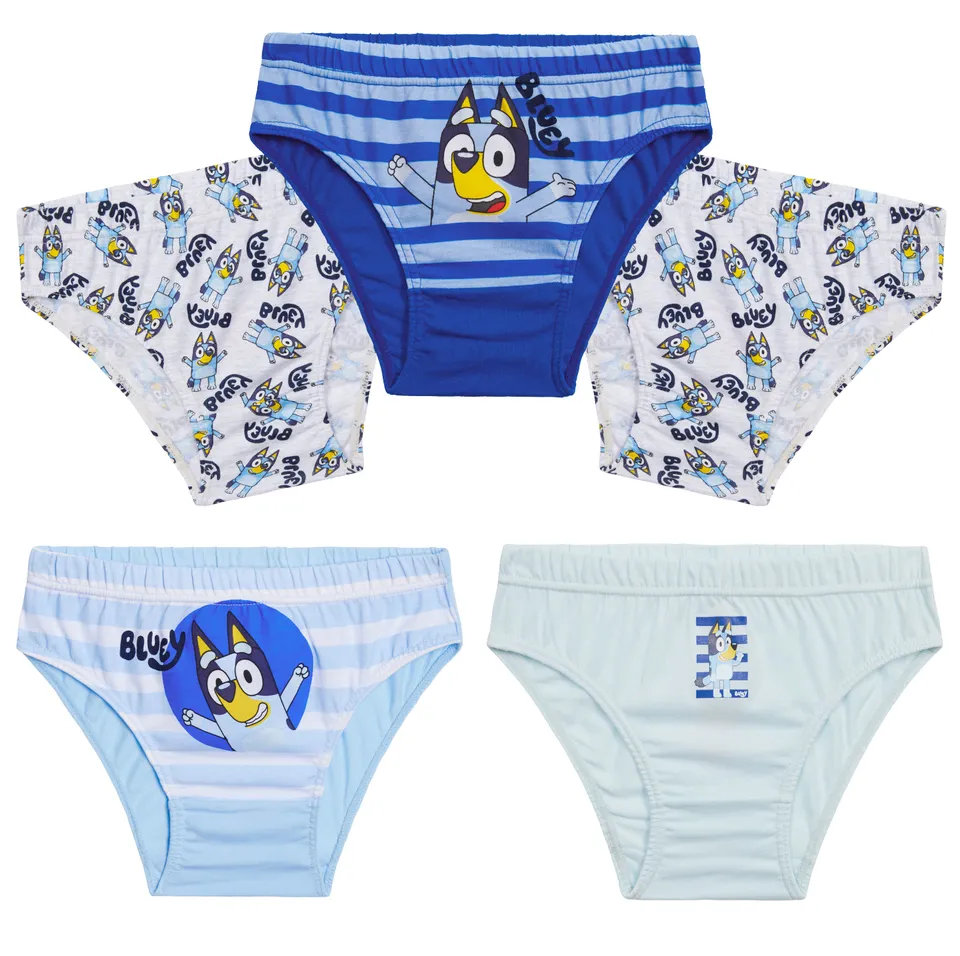 bluey-slip-gar-on-coton-pack-5-taille-5-6-ans-motifs image 1