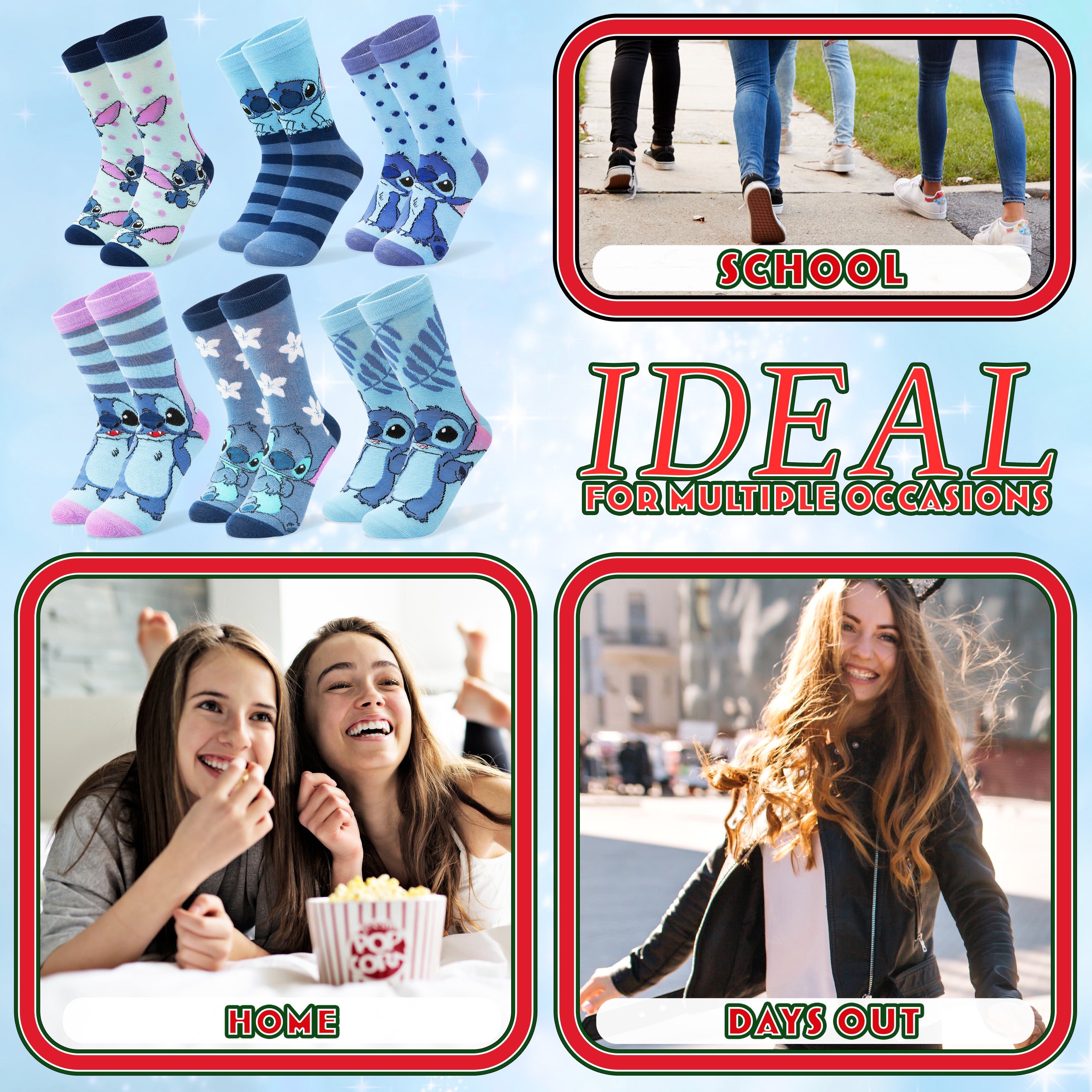 disney-stitch-crackers-no-l-lot-6-avec-chaussettes-adulte image 4