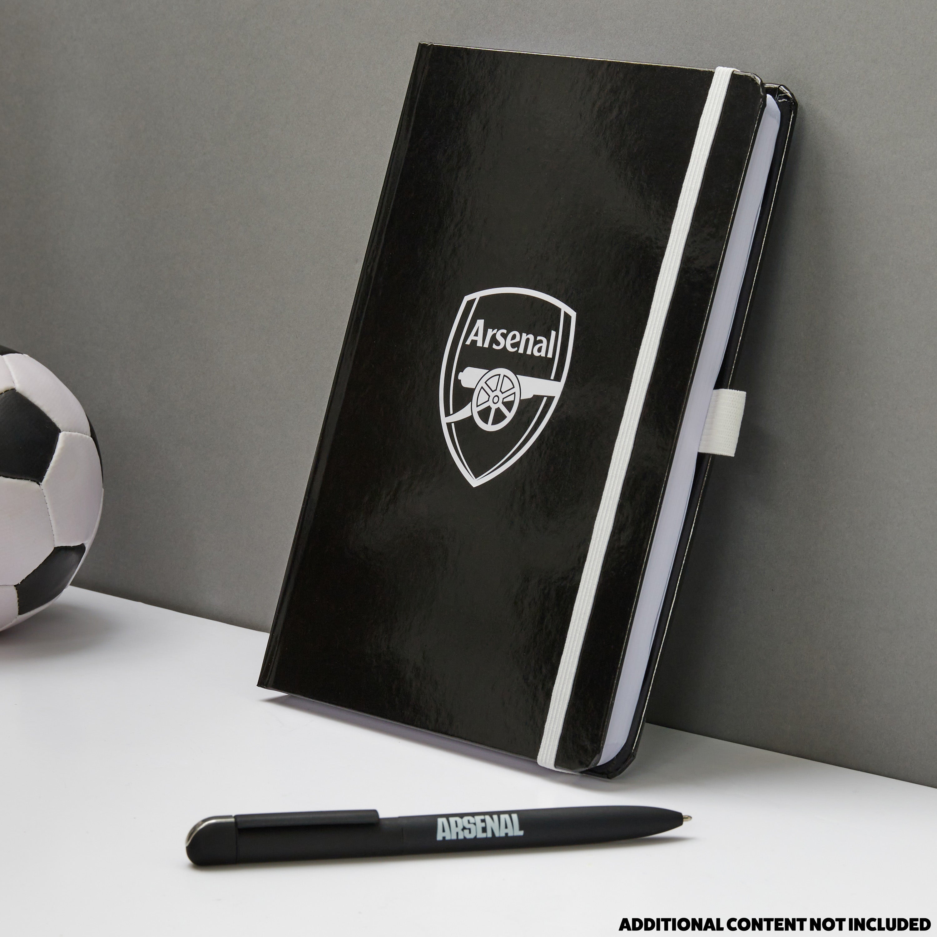 arsenal-carnet-a4-lign-stylo-papeterie-supporter-homme image 2