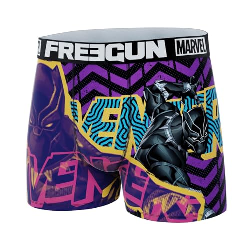 freegun-marvel-avengers-black-panther-boxer-homme-noir-taille-m image 8