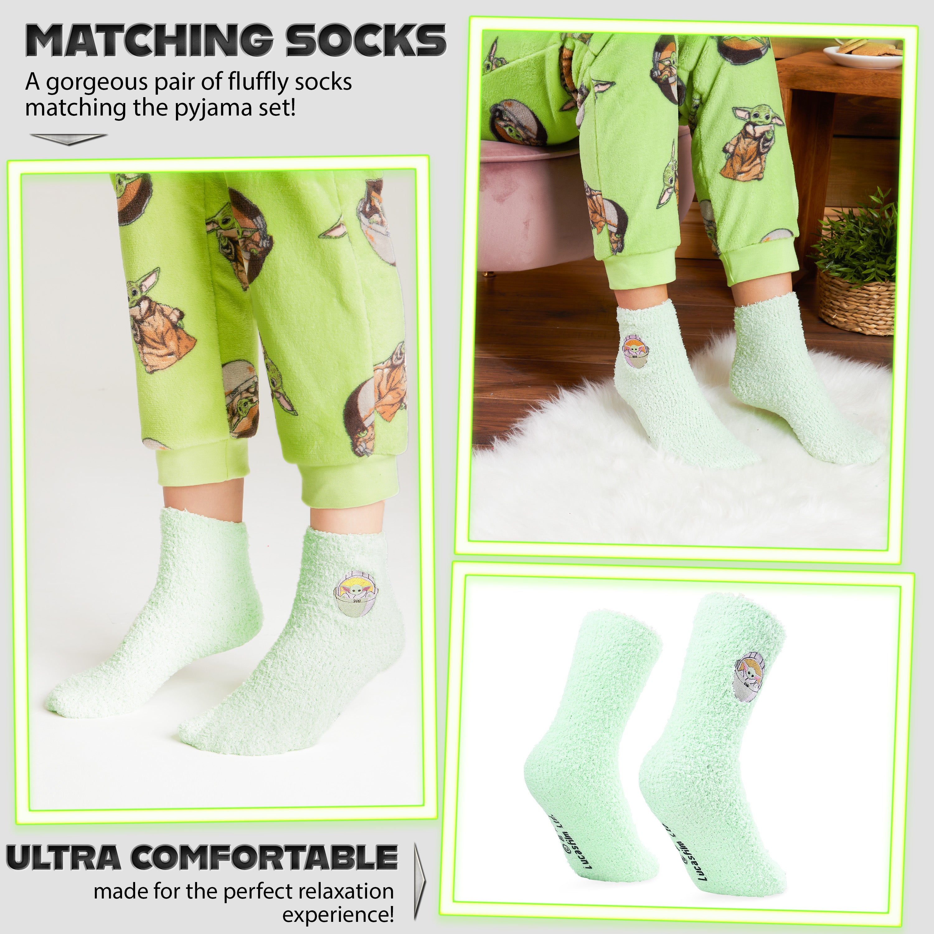 disney-stitch-pyjama-polaire-femme-avec-chaussettes-taille-m-2 image 4
