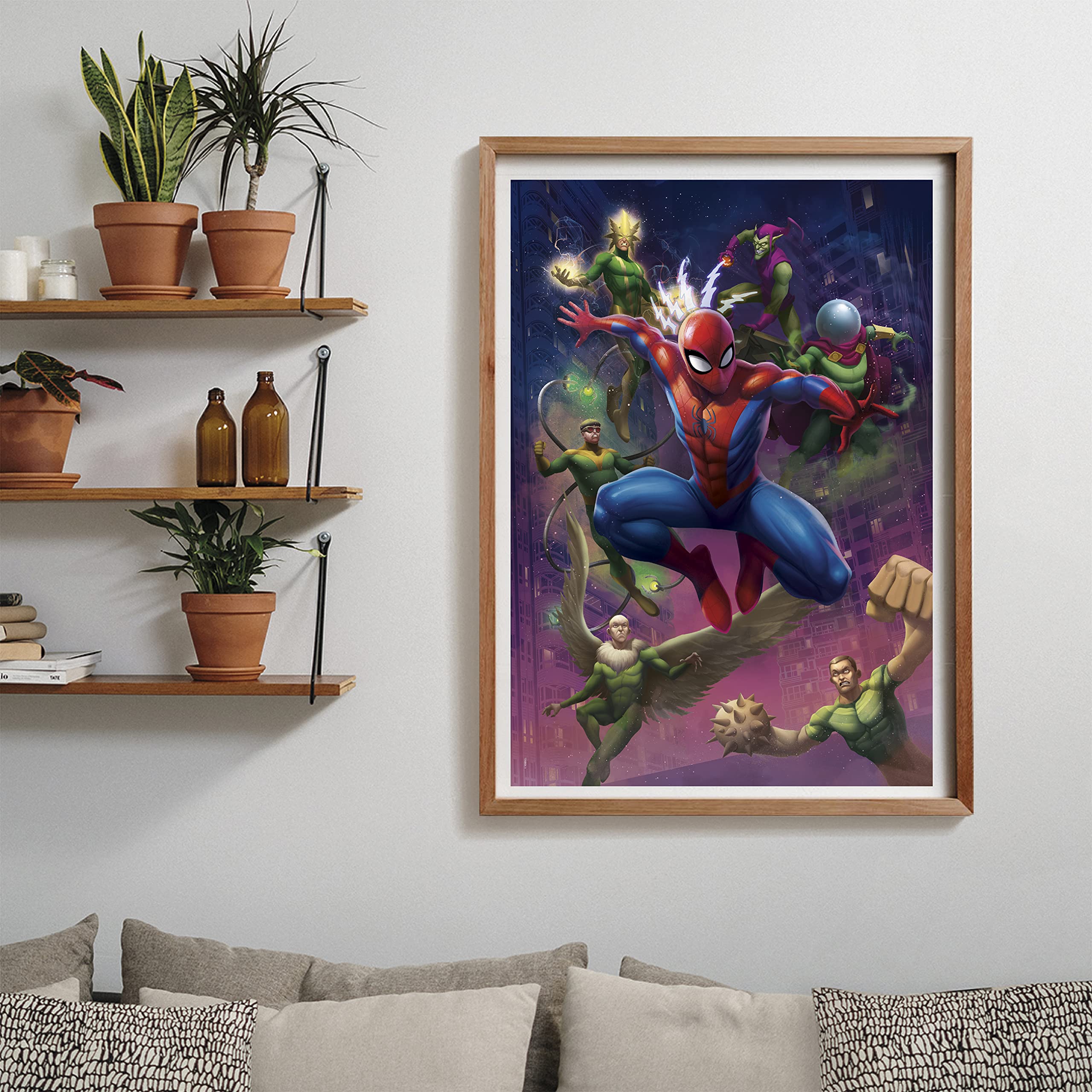 marvel-spiderman-illustrated-puzzle-1000-pi-ces-70x50-cm image 4