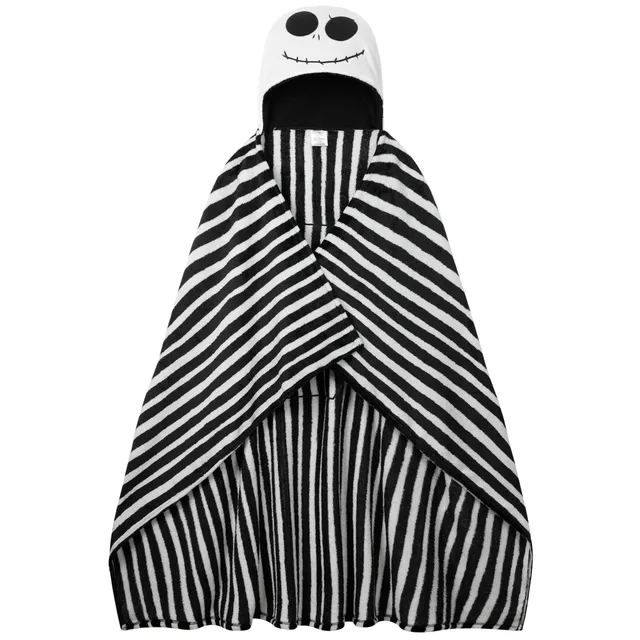 disney-l-trange-no-l-plaid-polaire-jack-150x120cm-noir image 1