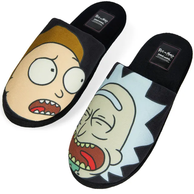rick-and-morty-pantoufles-homme-mules-7-8-uk-interieur image 1