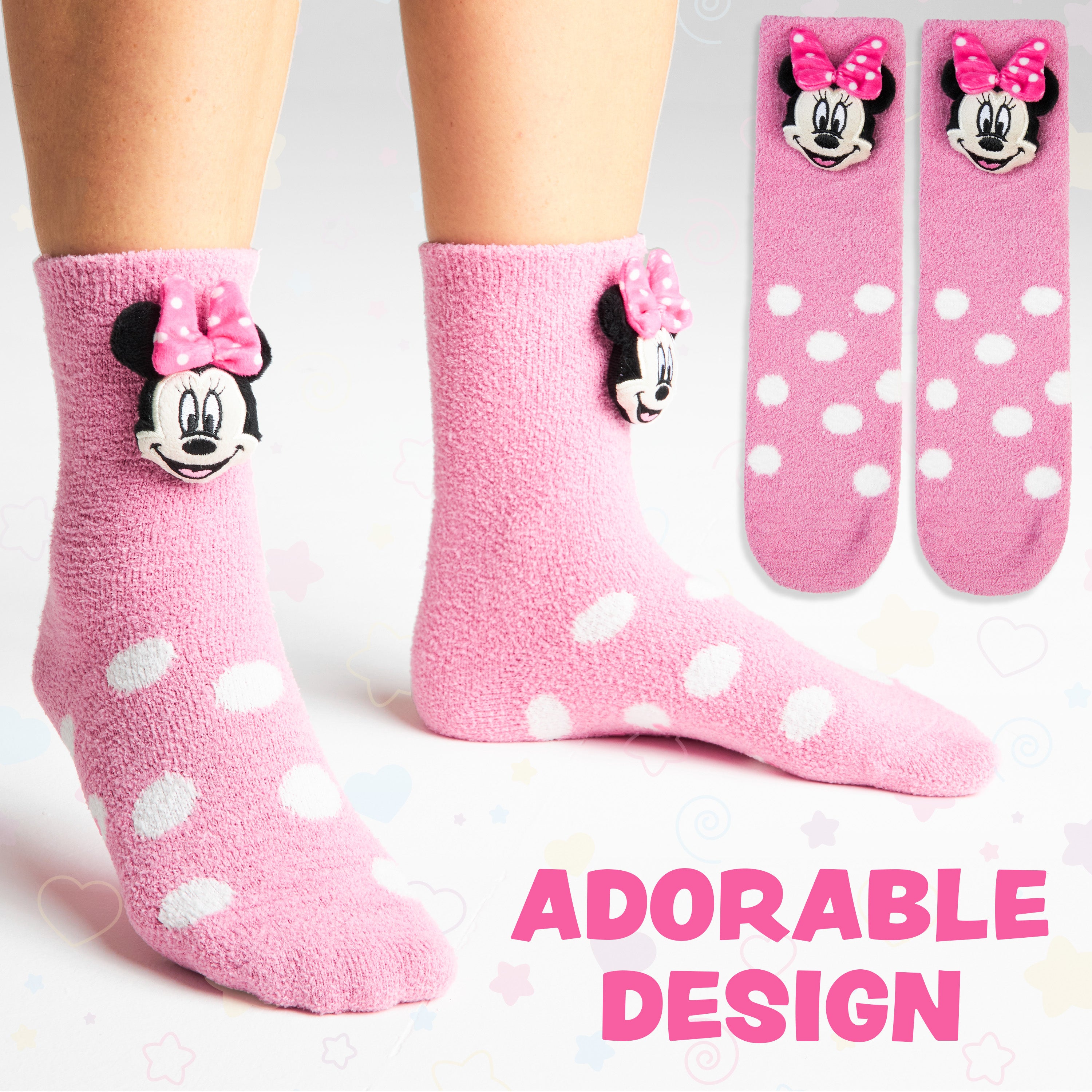 disney-chaussettes-pilou-femme-antid-rapantes-taille-unique-polaire image 2