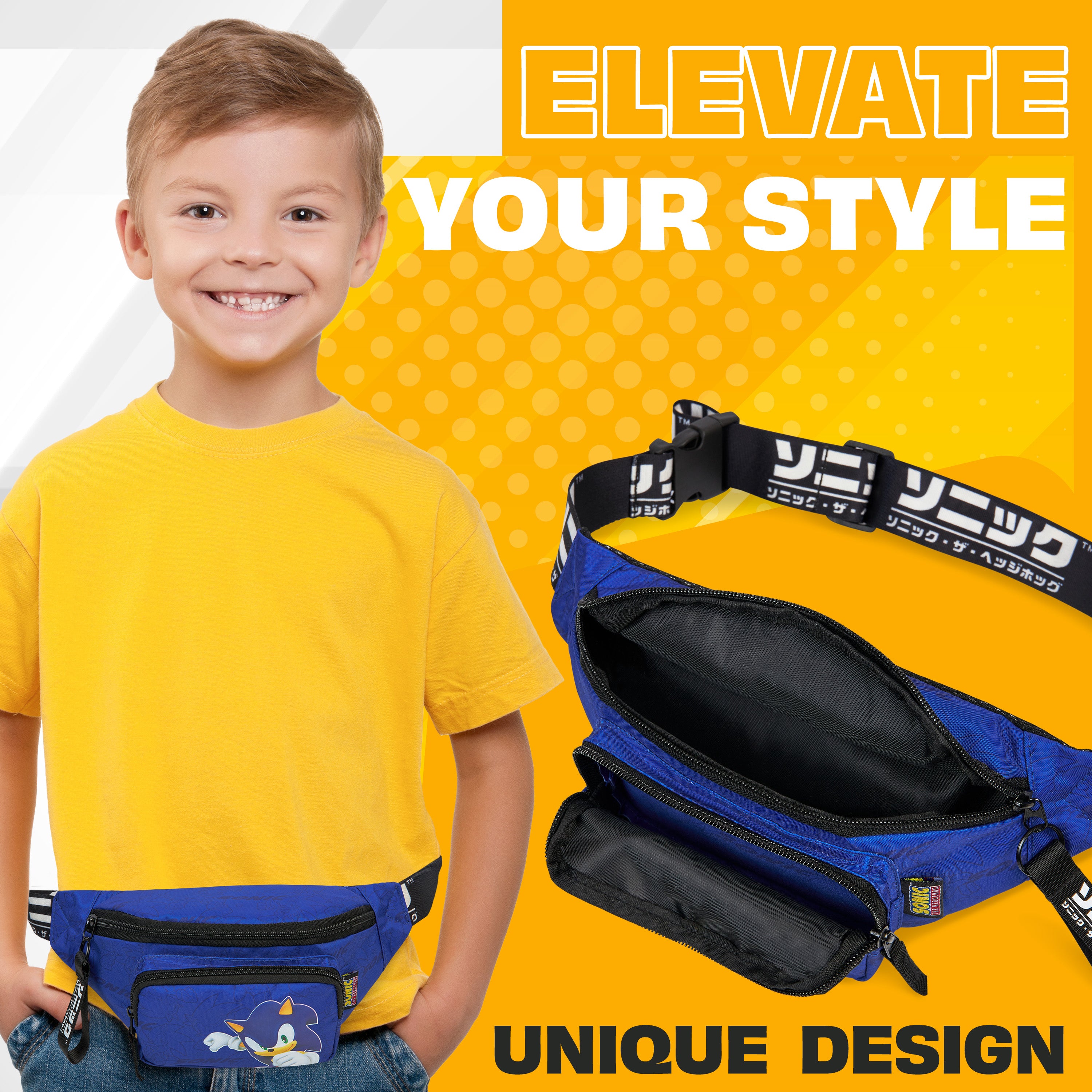sonic-banane-gar-on-sacoche-ceinture-r-glable-gamer image 3