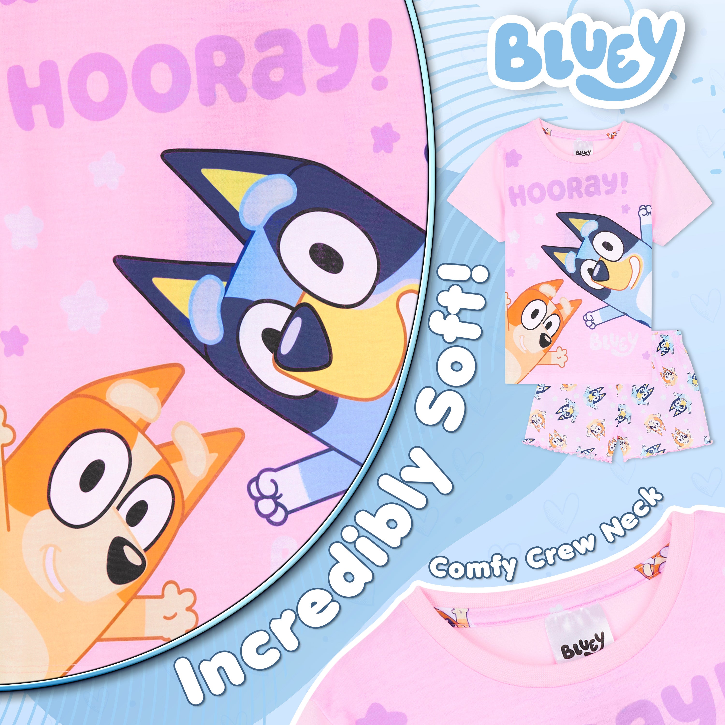 bluey-pyjama-enfant-short-2-pi-ces-coton-5-6-ans image 5