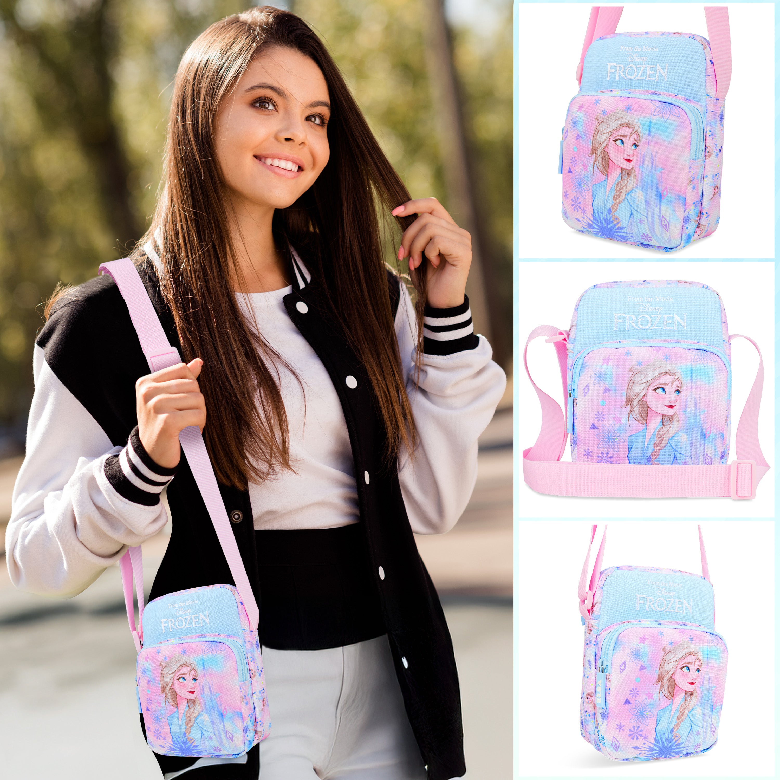 get-trend-girls-disney-frozen-sac-bandouli-re-fille-ajustable image 5