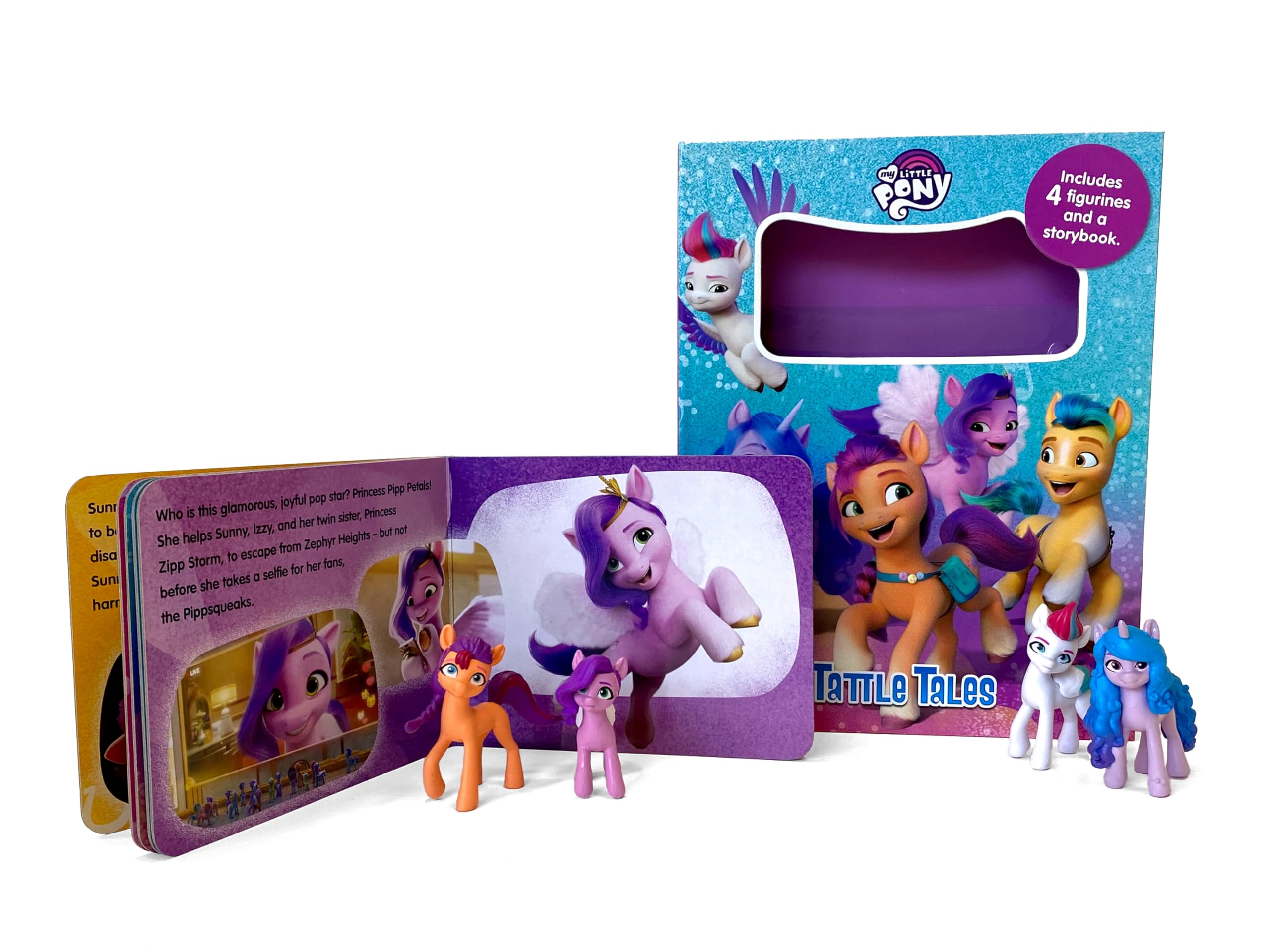 my-little-pony-tattle-tales-livre-activit-12-pages-4-figurines image 6