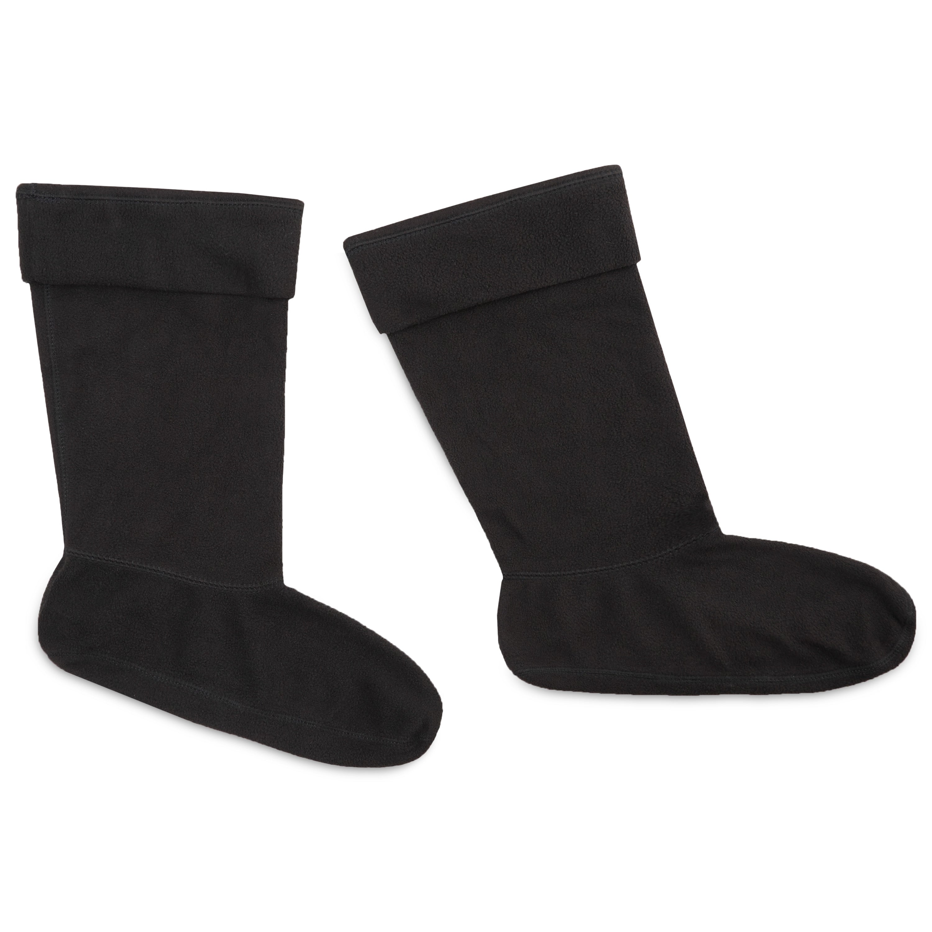 get-trend-doublure-bottes-chaussettes-polaire-homme-noir image 1