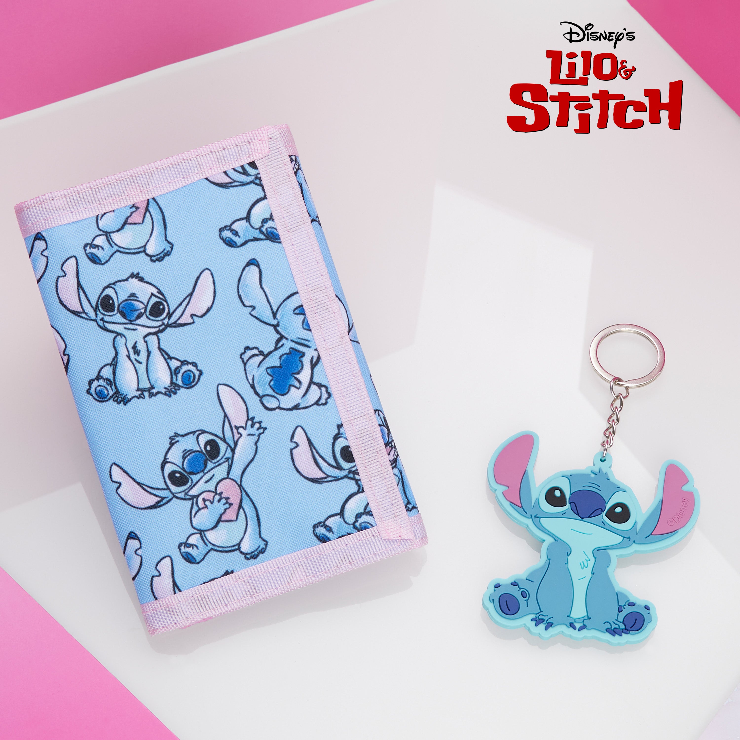 disney-stitch-portefeuille-enfant-bleu-porte-cl-s image 2