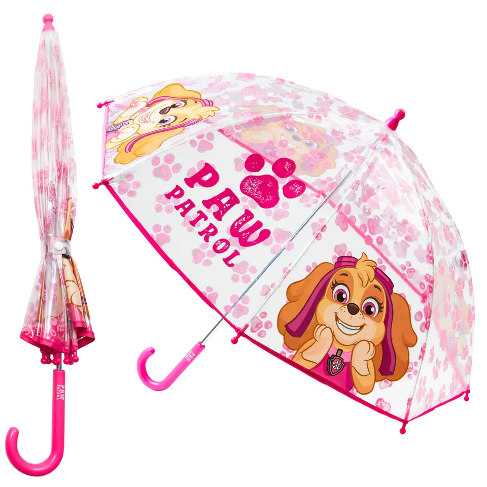 paw-patrol-parapluie-enfant-skye-d-me-transparent-canne image 1