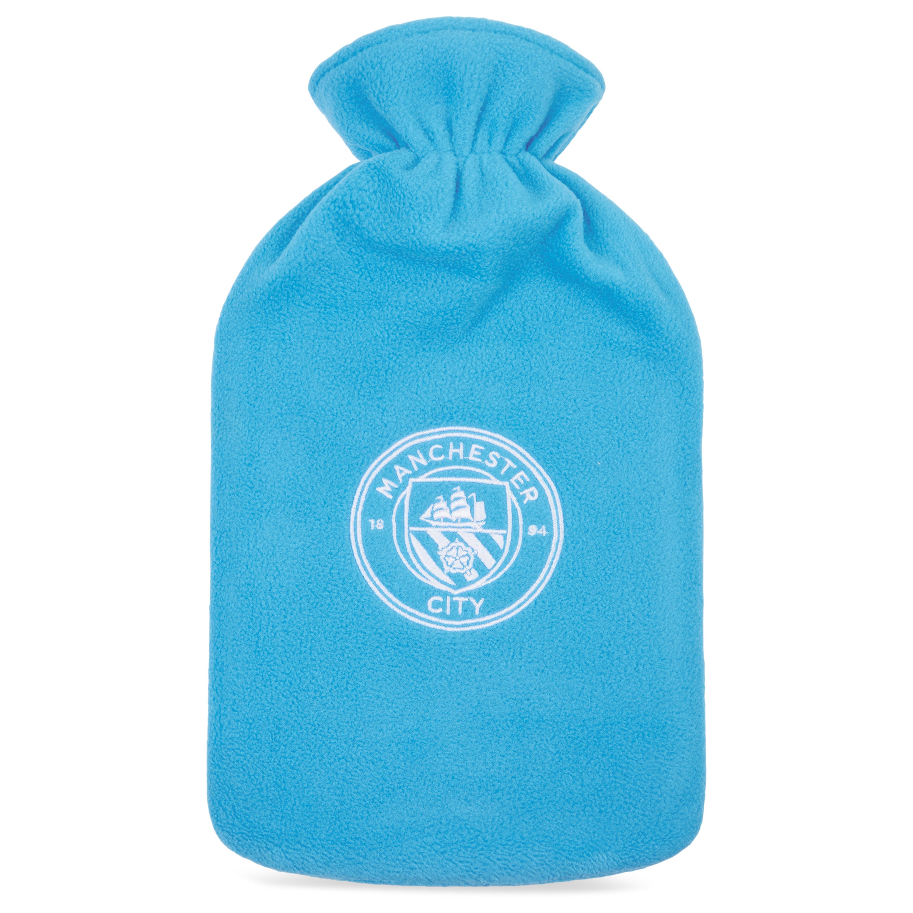 manchester-city-bouillotte-1-8-l-housse-douce-bleue-foot image 1