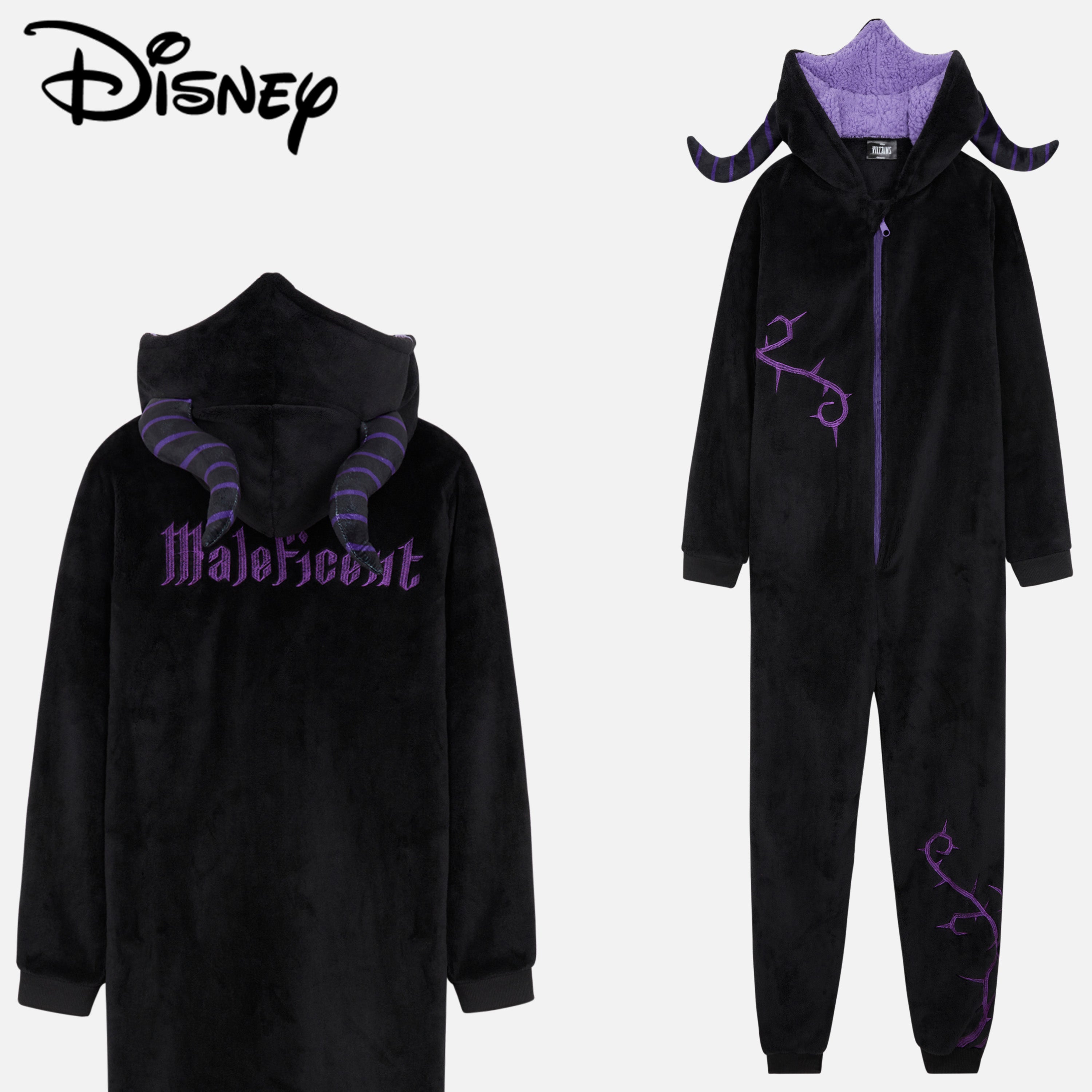 get-trend-disney-maleficent-combinaison-fille-9-10-ans-polaire image 5