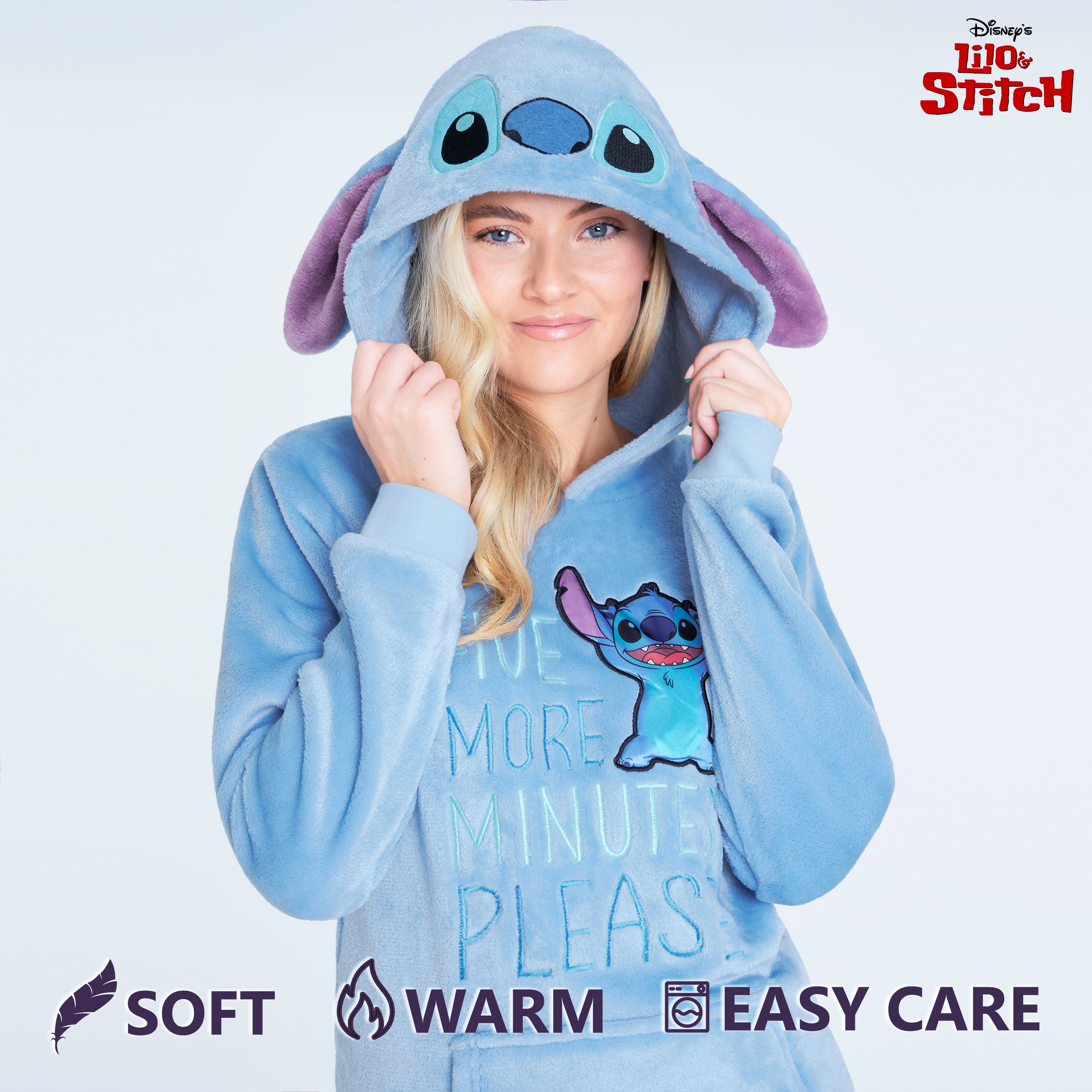 disney-pyjama-pilou-femme-bourriquet-capuche-s image 6