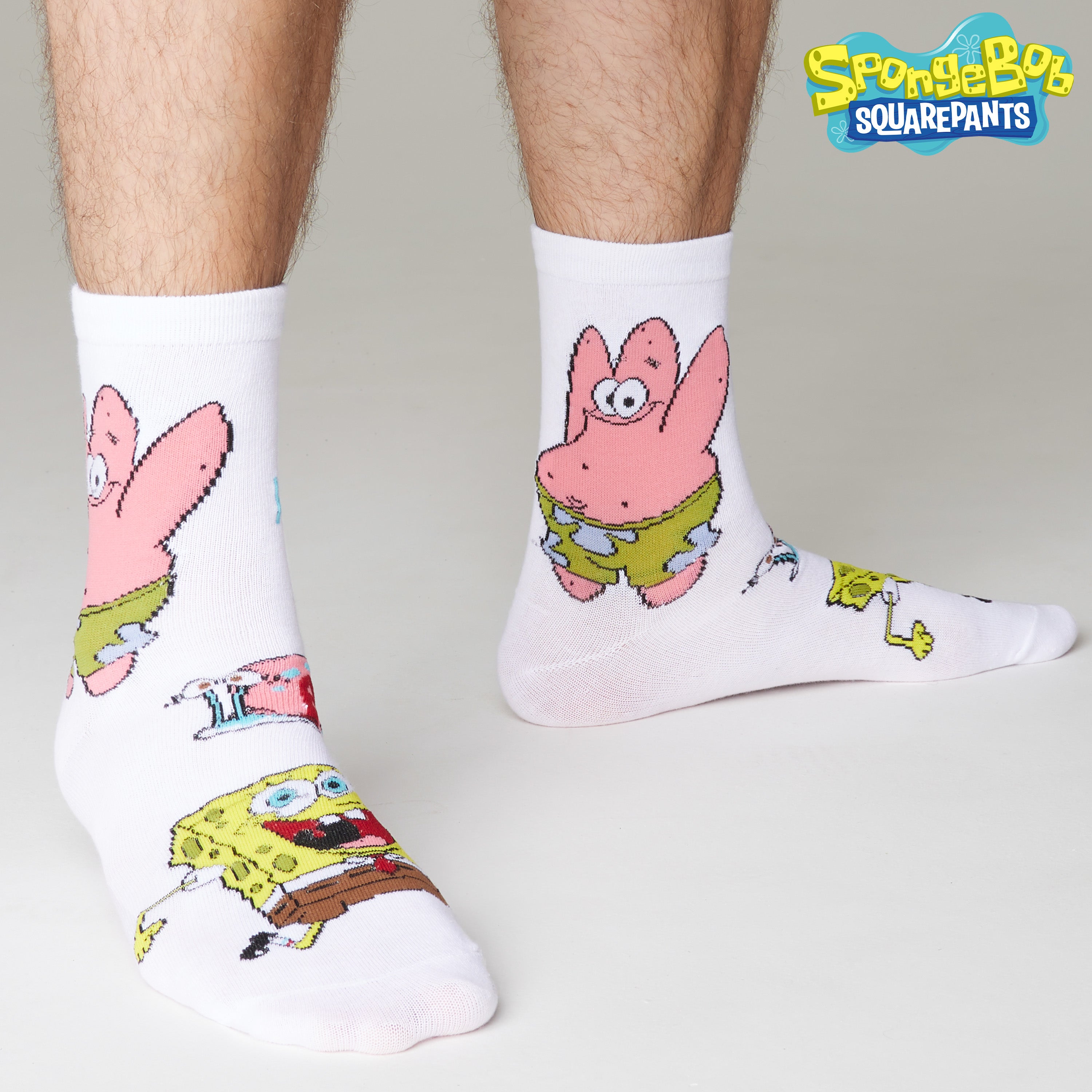 get-trend-bob-ponge-chaussettes-homme-lot-5-coton image 4