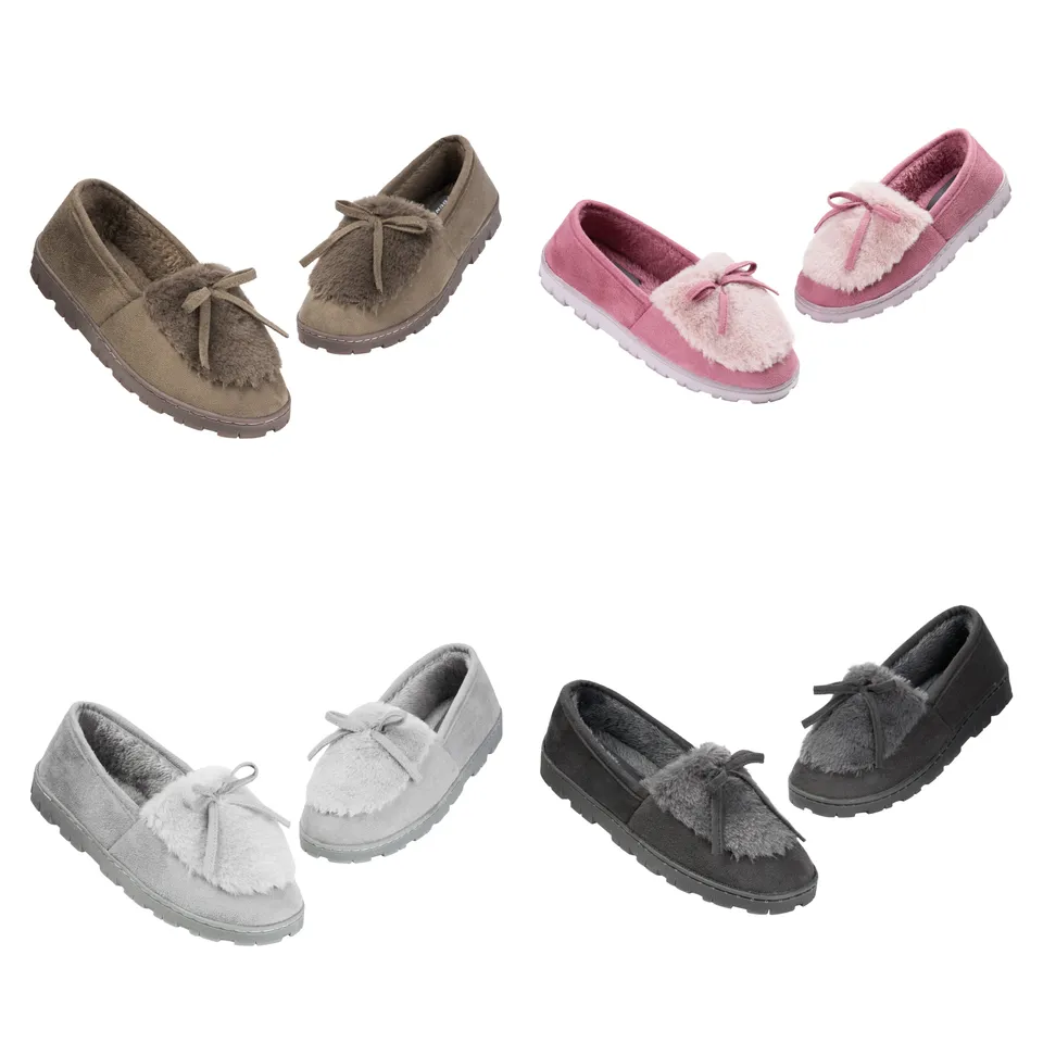 dunlop-chaussons-femme-moelleux-pilou-antid-rapant image 1