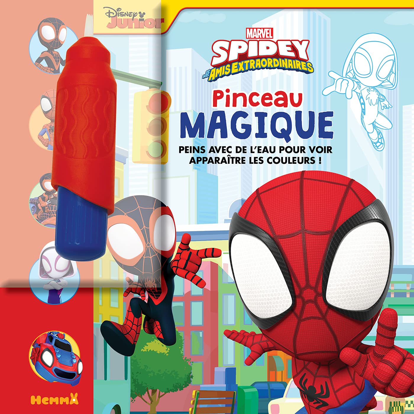 marvel-spidey-livre-pinceau-magique-l-eau-d-s-3-ans image 1