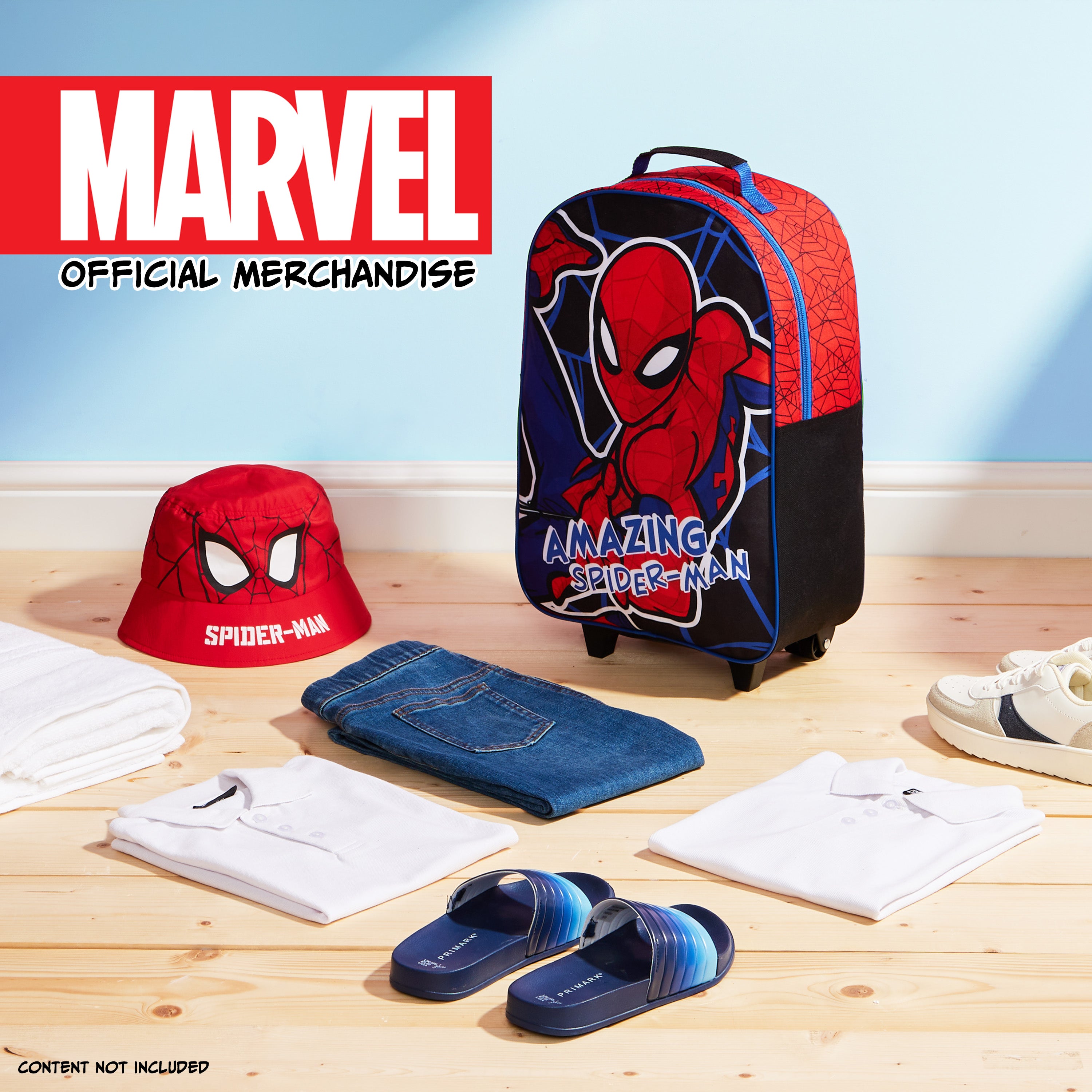 marvel-avengers-valise-cabine-spiderman-enfant-roulettes image 2