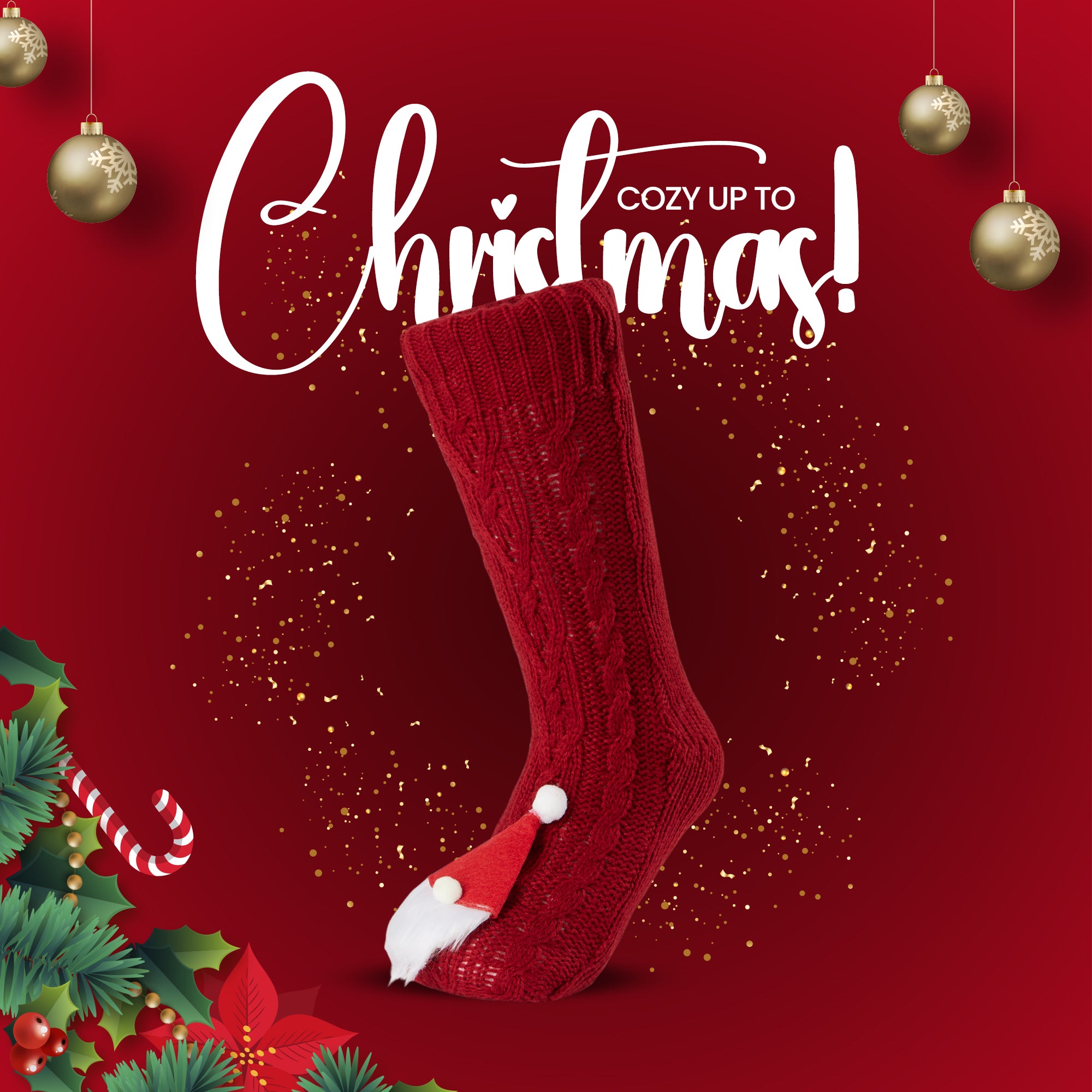 citycomfort-chaussettes-no-l-femme-pilou-santa-taille-unique image 2