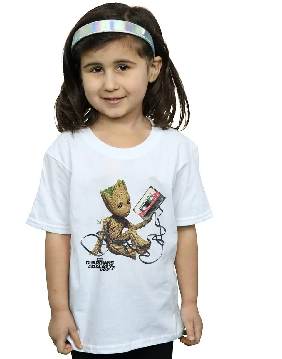 marvel-guardians-i-am-groot-scribbles-t-shirt-fille-coton image 1