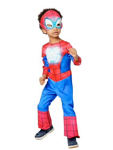 marvel-spidey-d-guisement-spiderman-enfant-rouge-bleu image 4