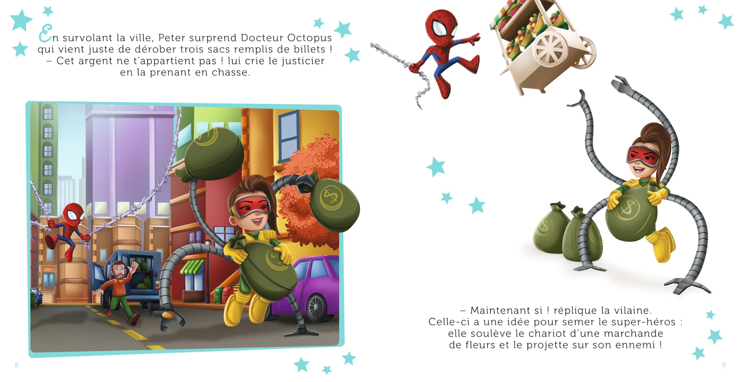 marvel-spidey-et-ses-amis-livre-petites-histoires-vol-2-coucher image 4