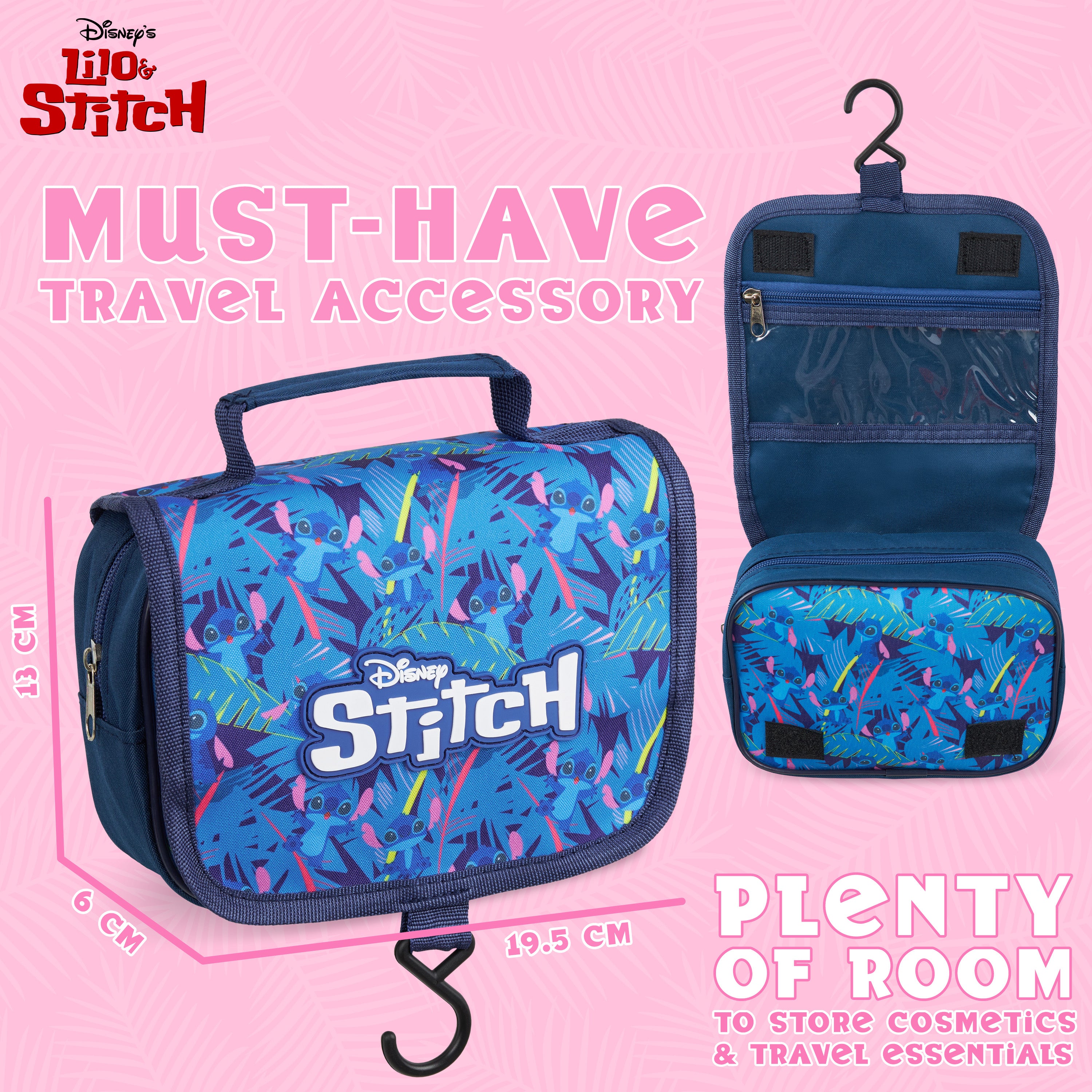 disney-stitch-trousse-de-toilette-suspendue-bleue-crochet image 6
